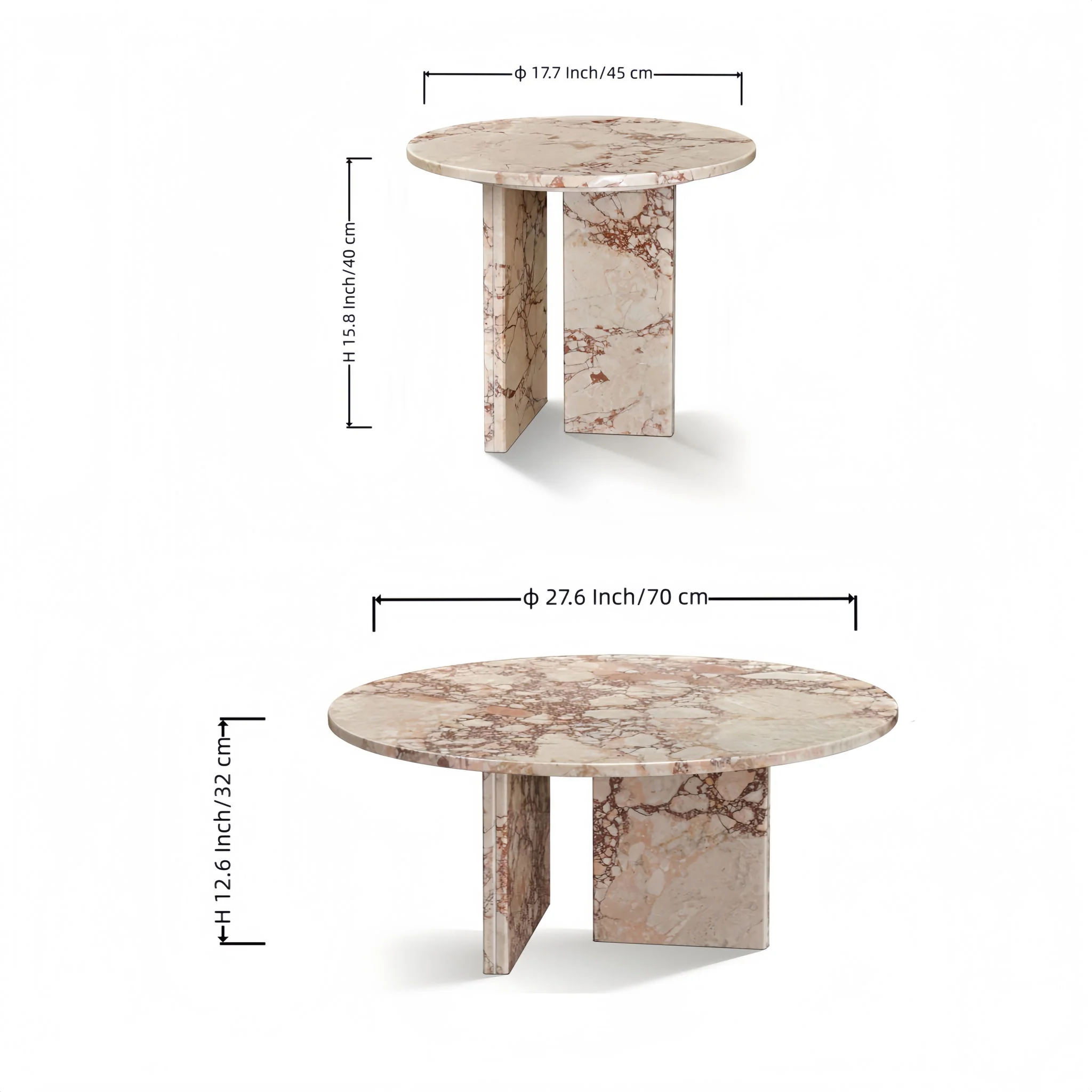 Elegant Coffee Duo Table Set - Image 13