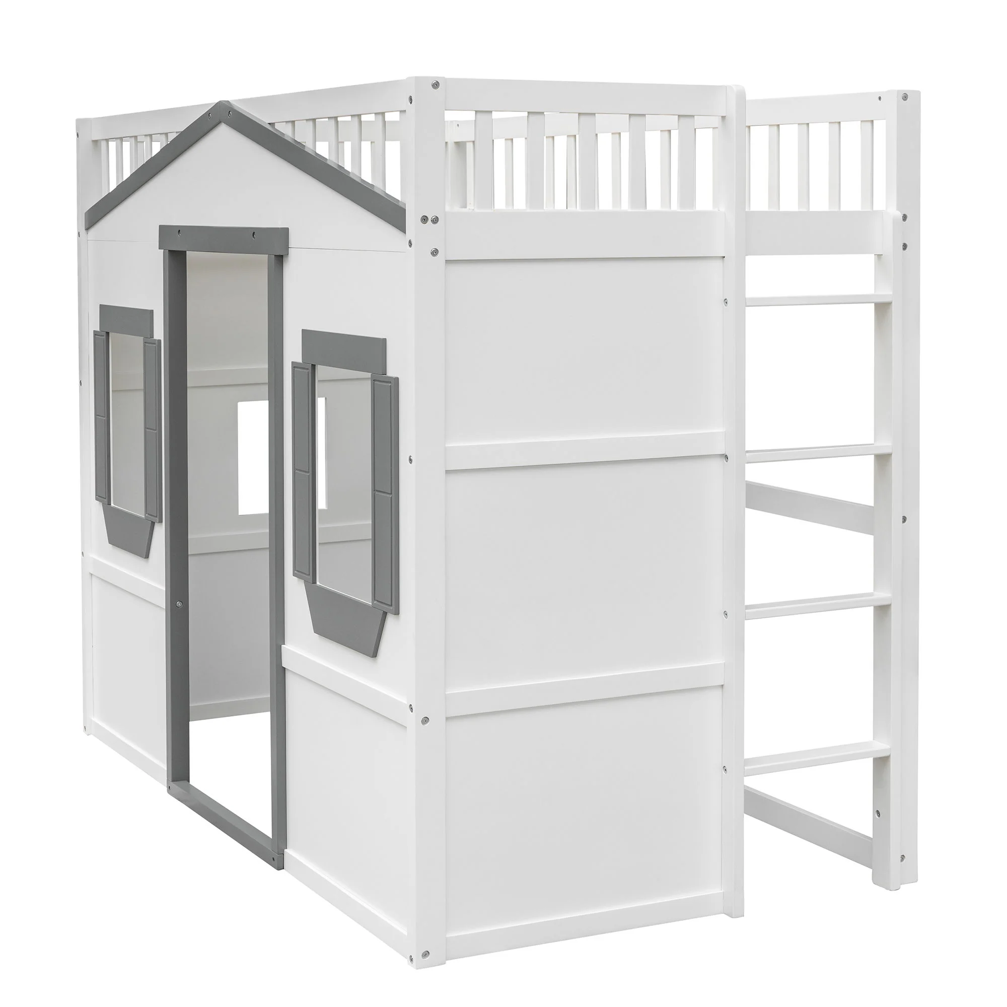 Elegant House Loft Bed With Ladder - Image 6