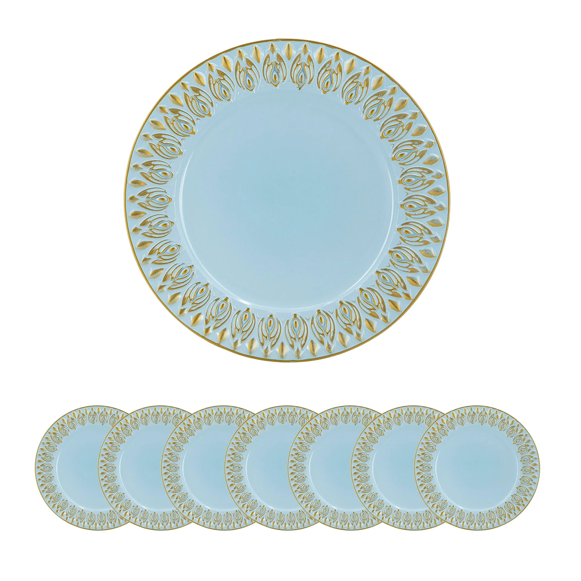 Elegant Plastic Charger Plate (Set of 8) - Image 5