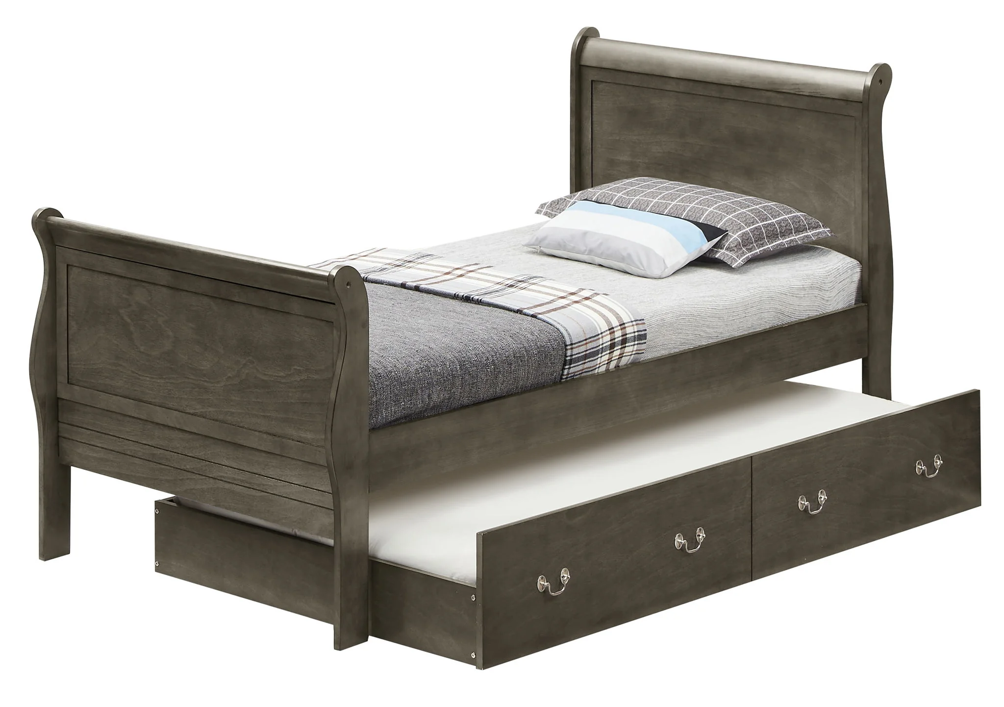Elegant Trundle Bed With Timeless Charm - Image 2