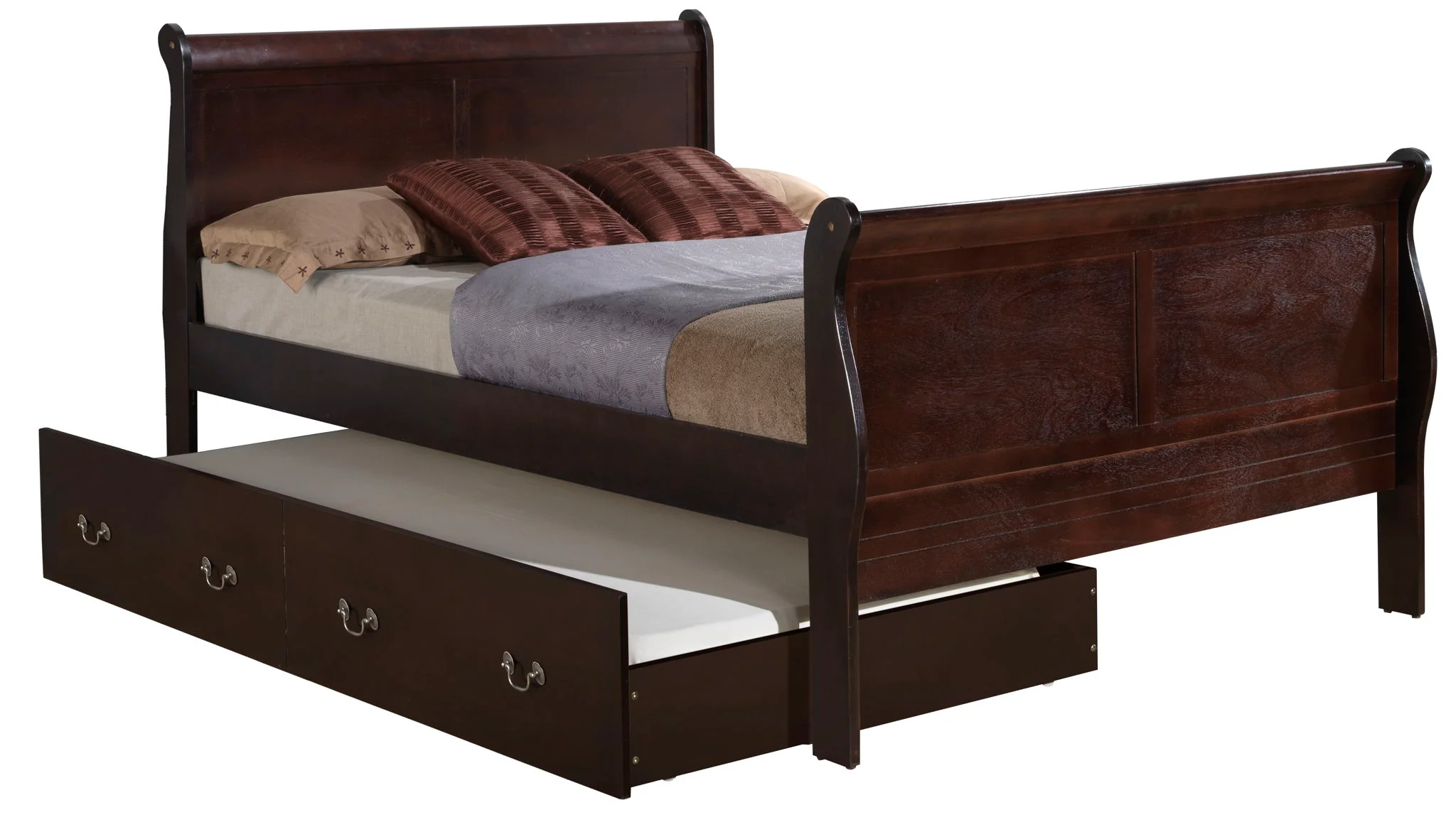 Elegant Trundle Bed With Timeless Charm - Image 4