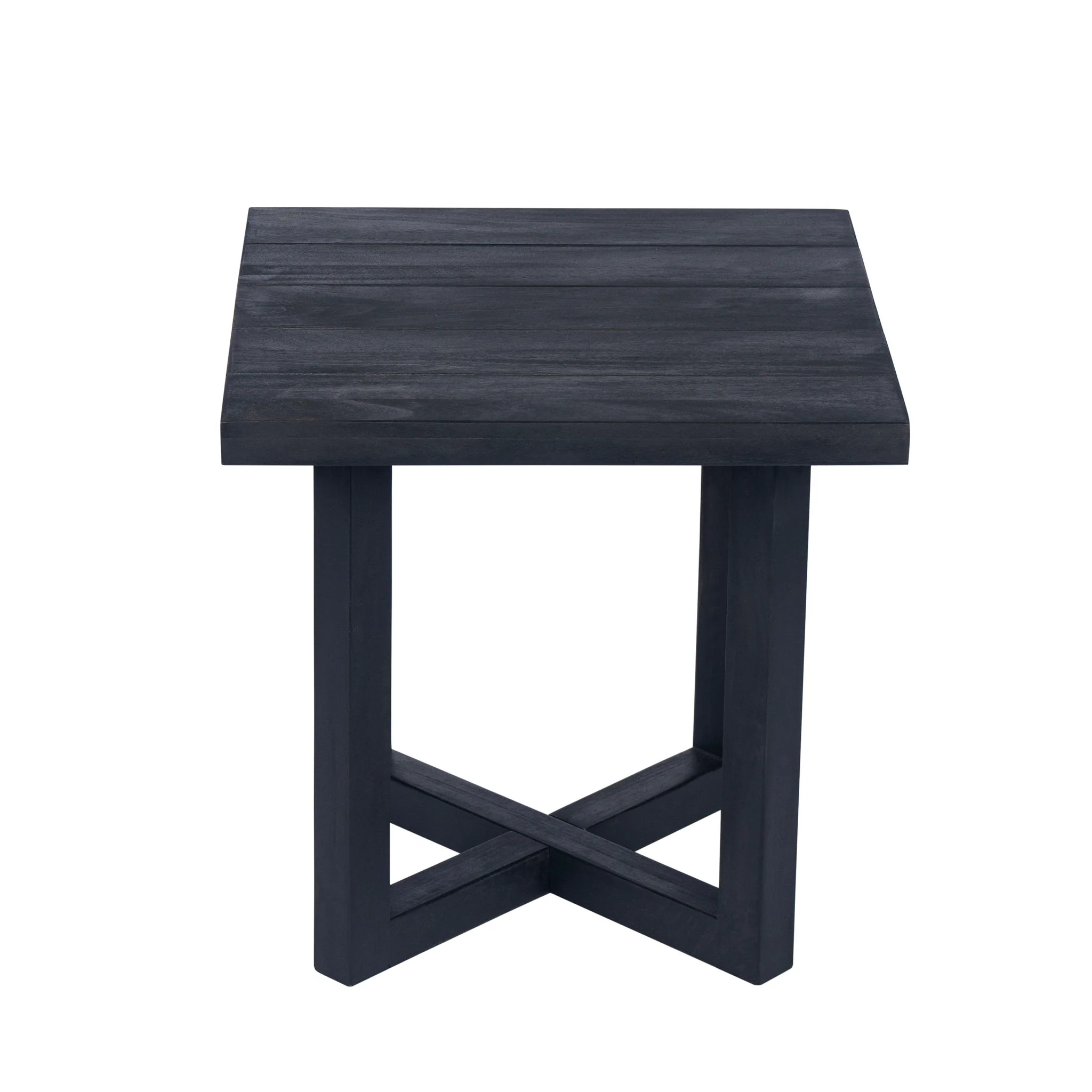 Ella - Square Side Table With Cross Stretcher Base - Image 5