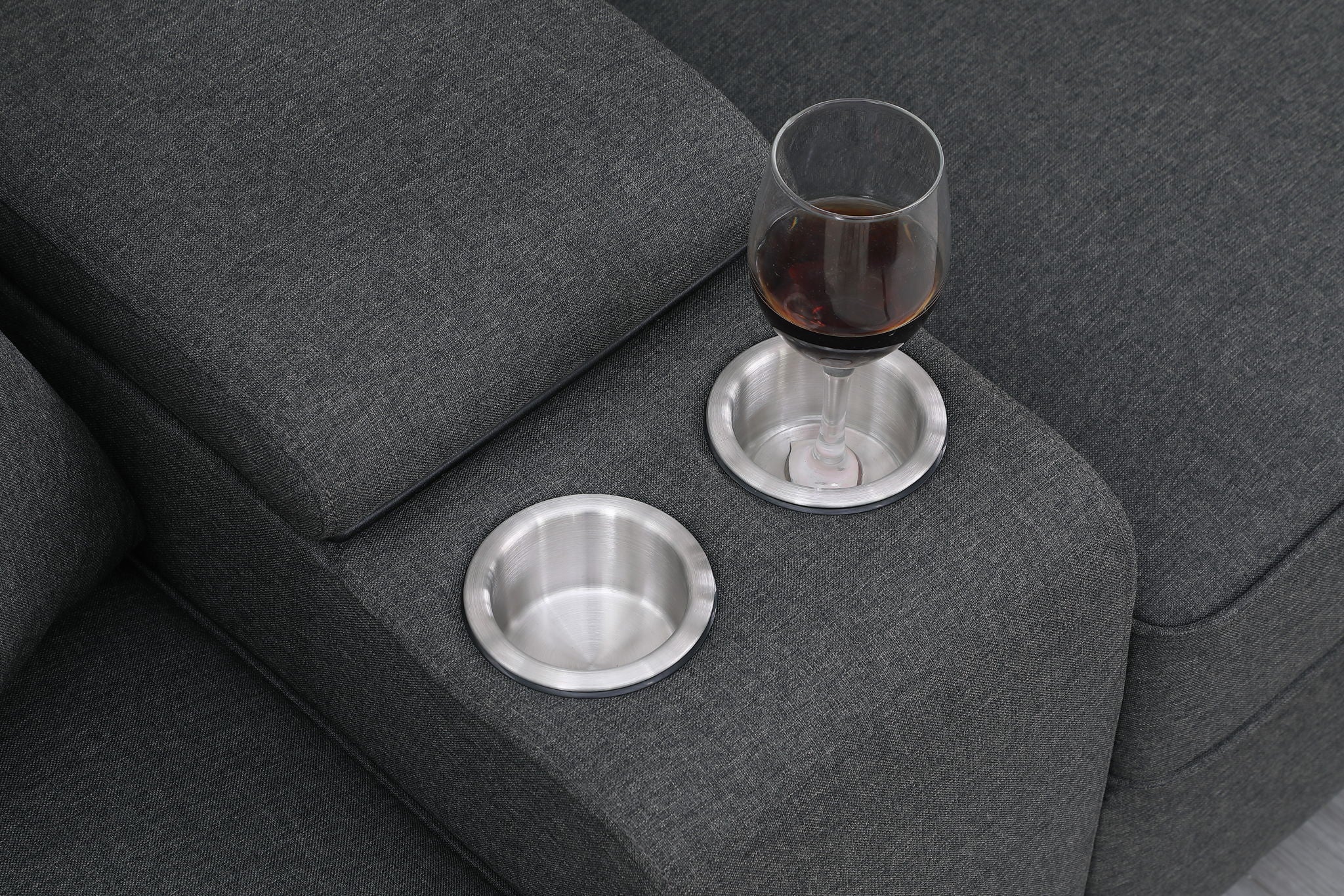 Eric - 9 Piece Upholstered Sectional With Ottoman - Image 6