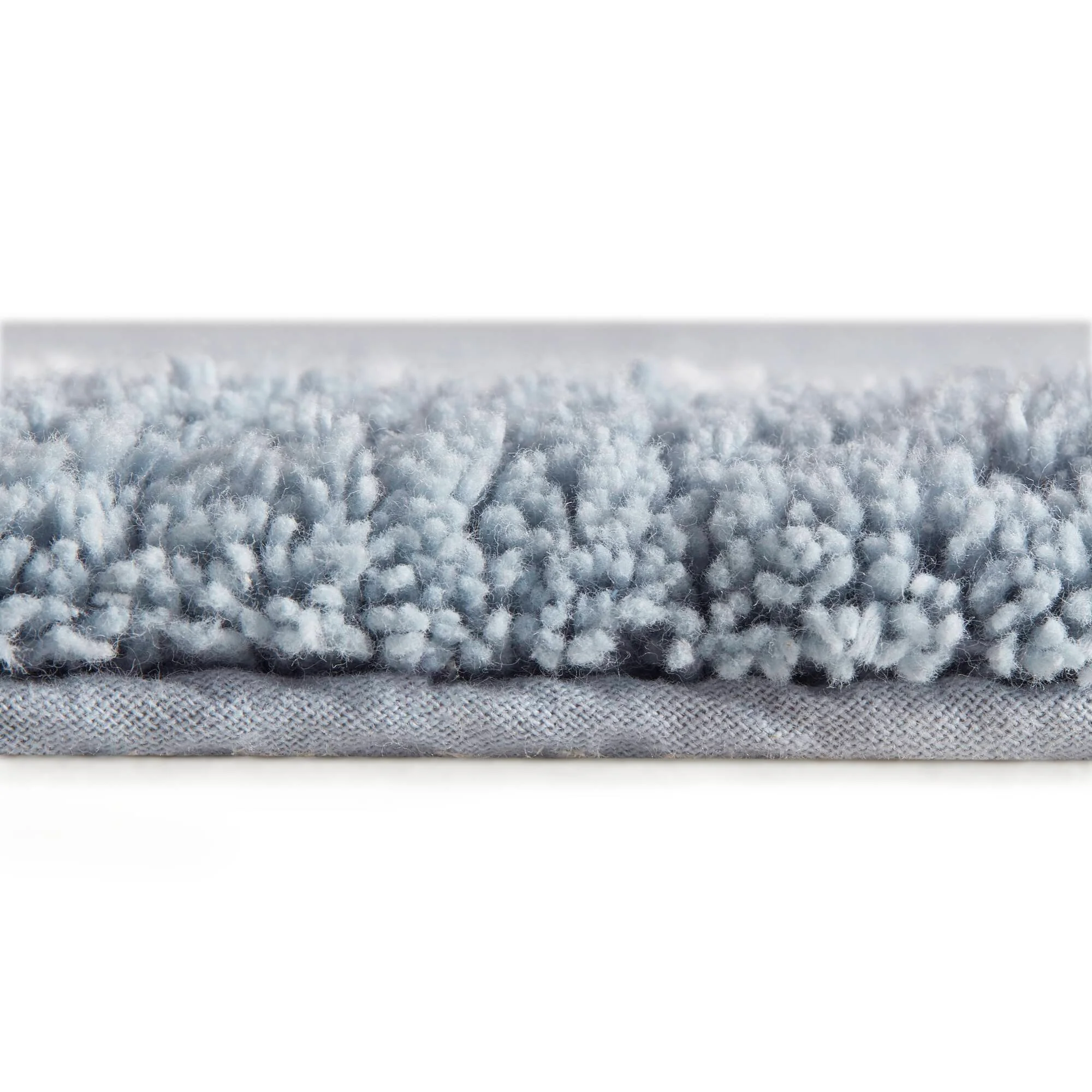 Evan - 20" x 30" Tufted Bath Rug - Blue - Image 3