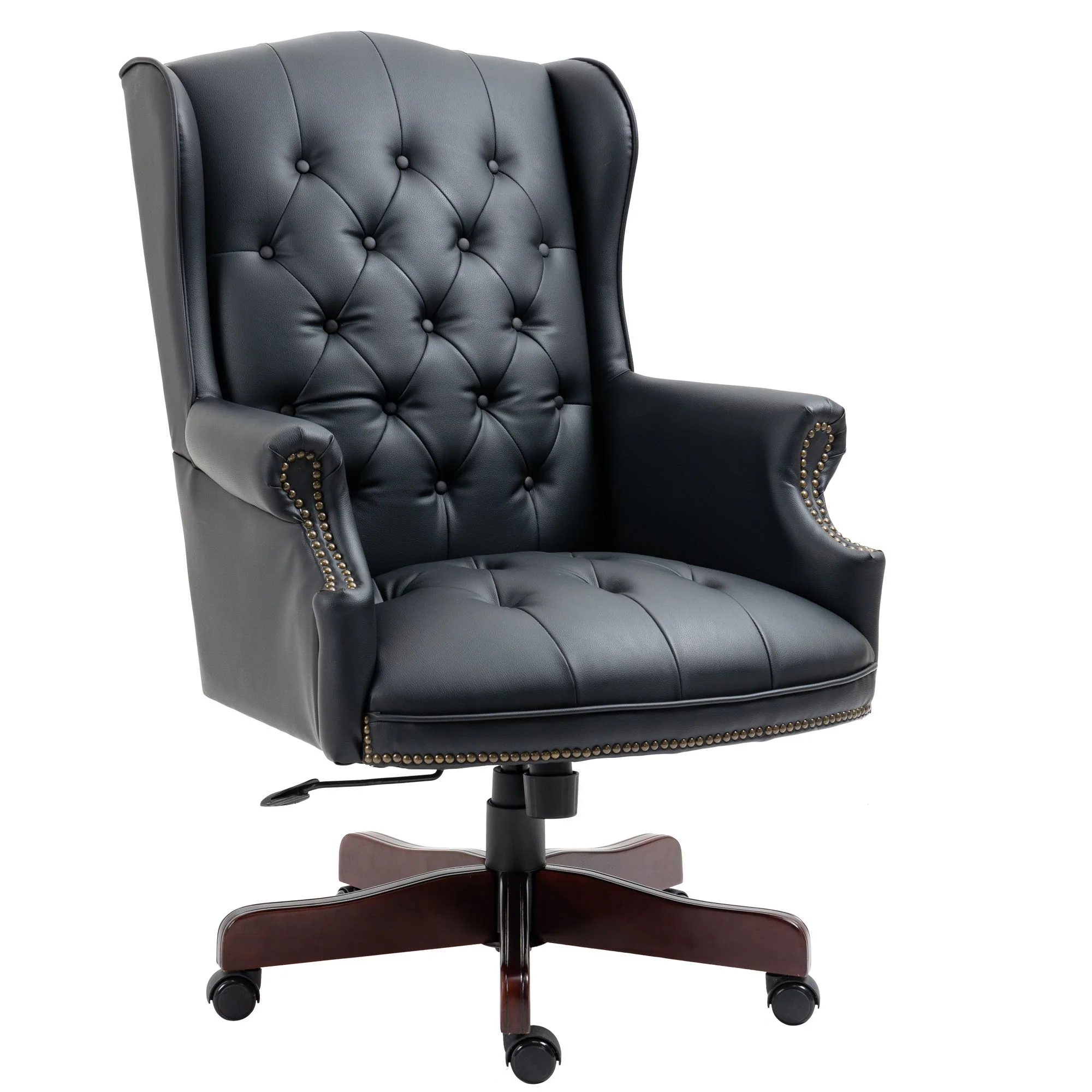 Executive Office Chair, High Back Reclining Comfortable Desk Chair With Smooth Glide Caster Wheels - Image 8
