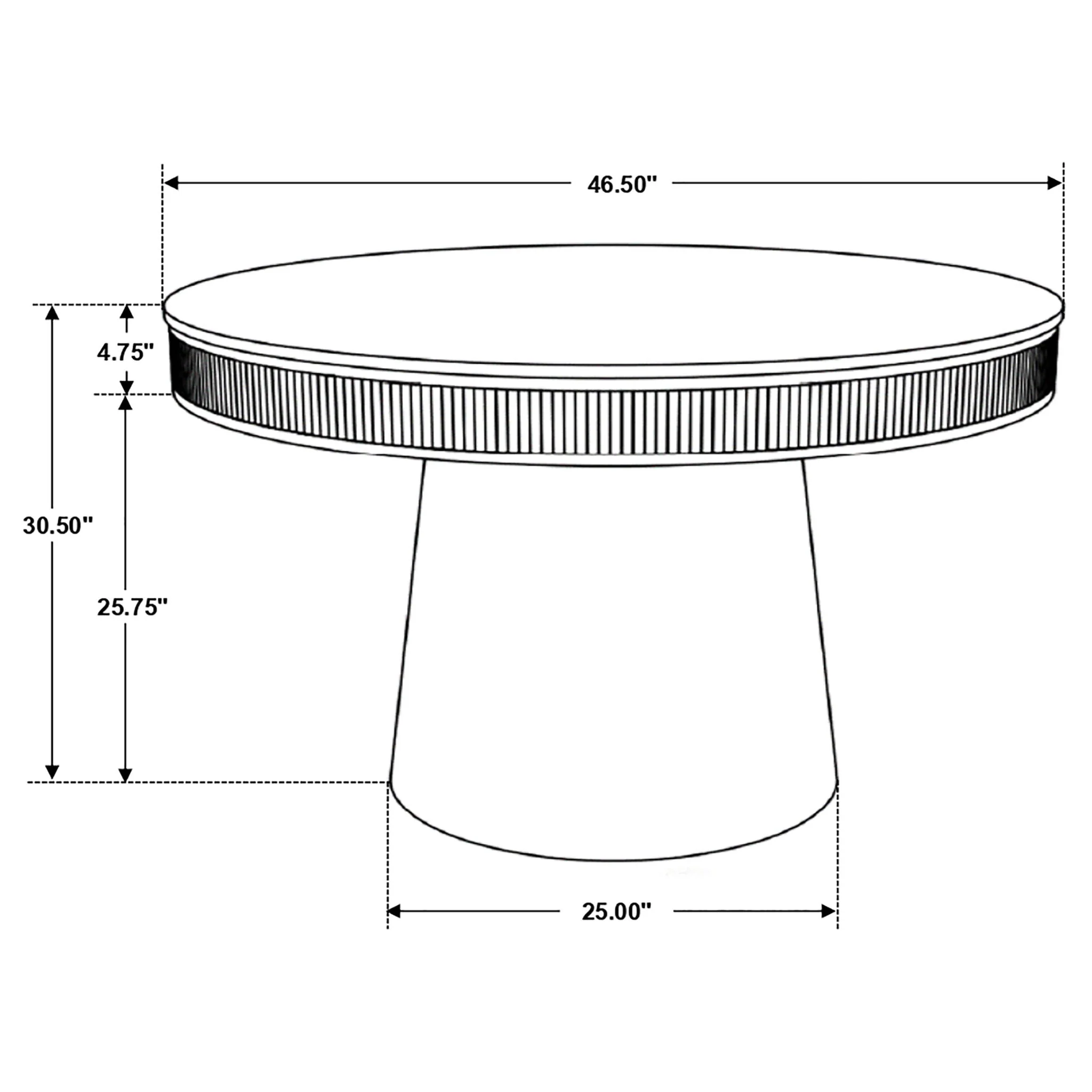 Feast - Round Dining Table - Natural - Image 2