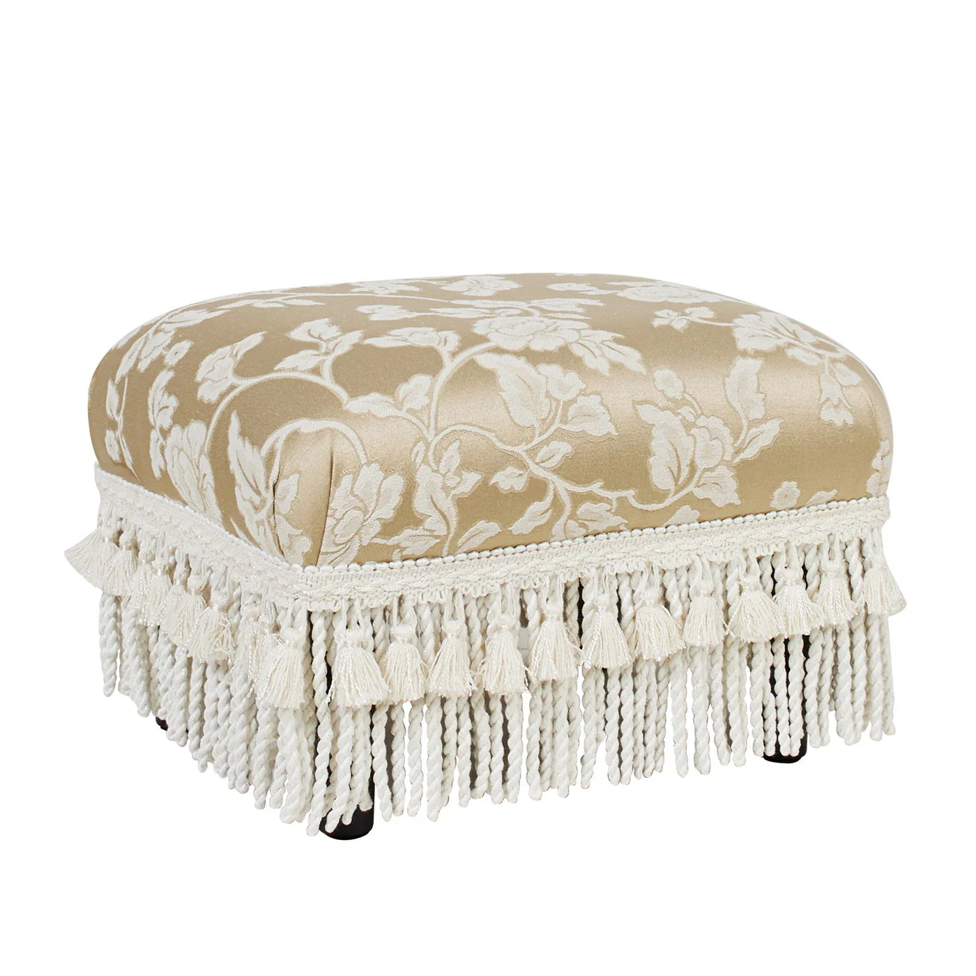 Fiona - Handcrafted Accent Footstool Ottoman - Image 3