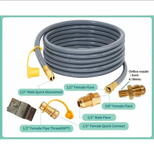 Fire Pit Gas Conversion Kit - Gray - Image 3