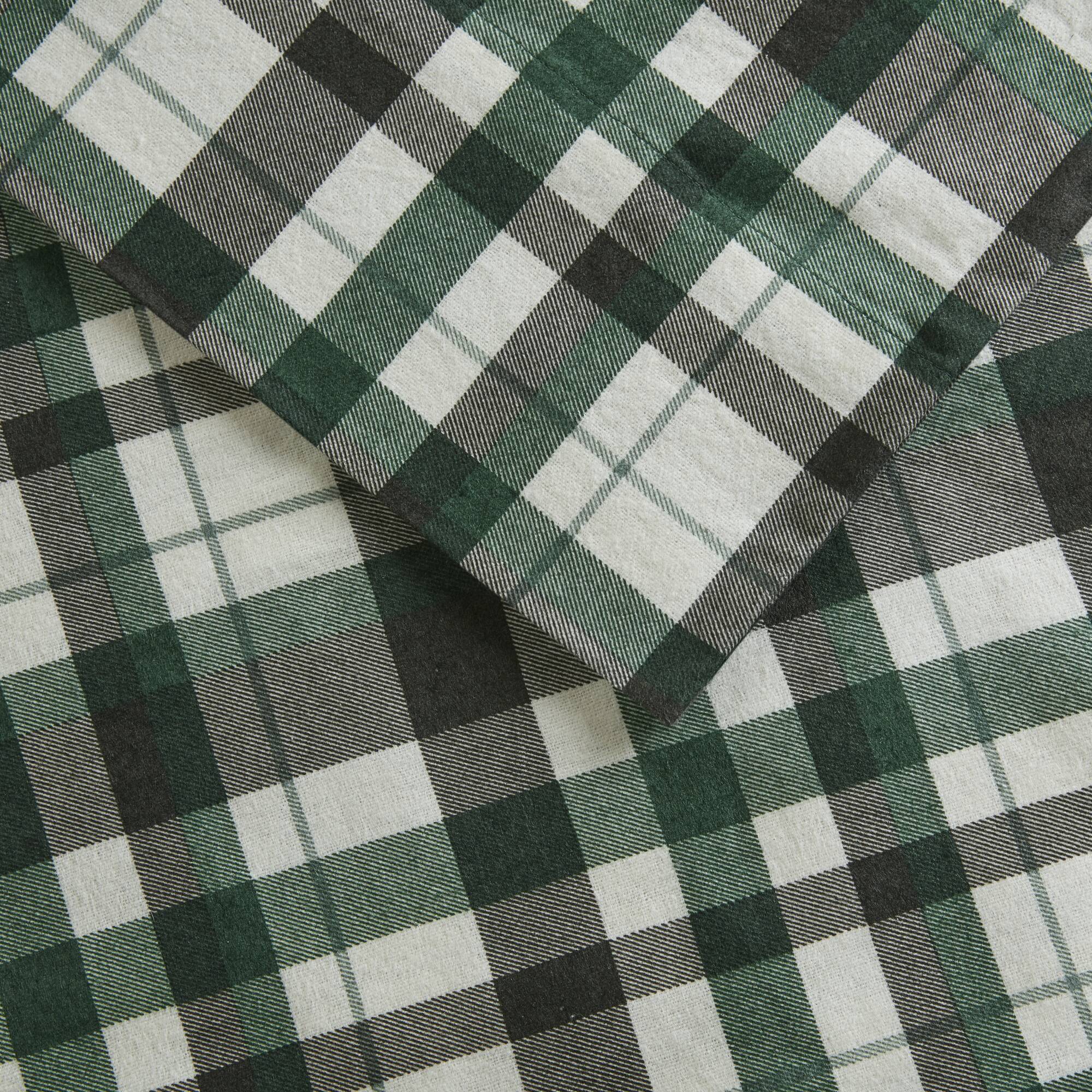 Flannel - King 100% Flannel Printed Sheet Set - Finton - Image 2