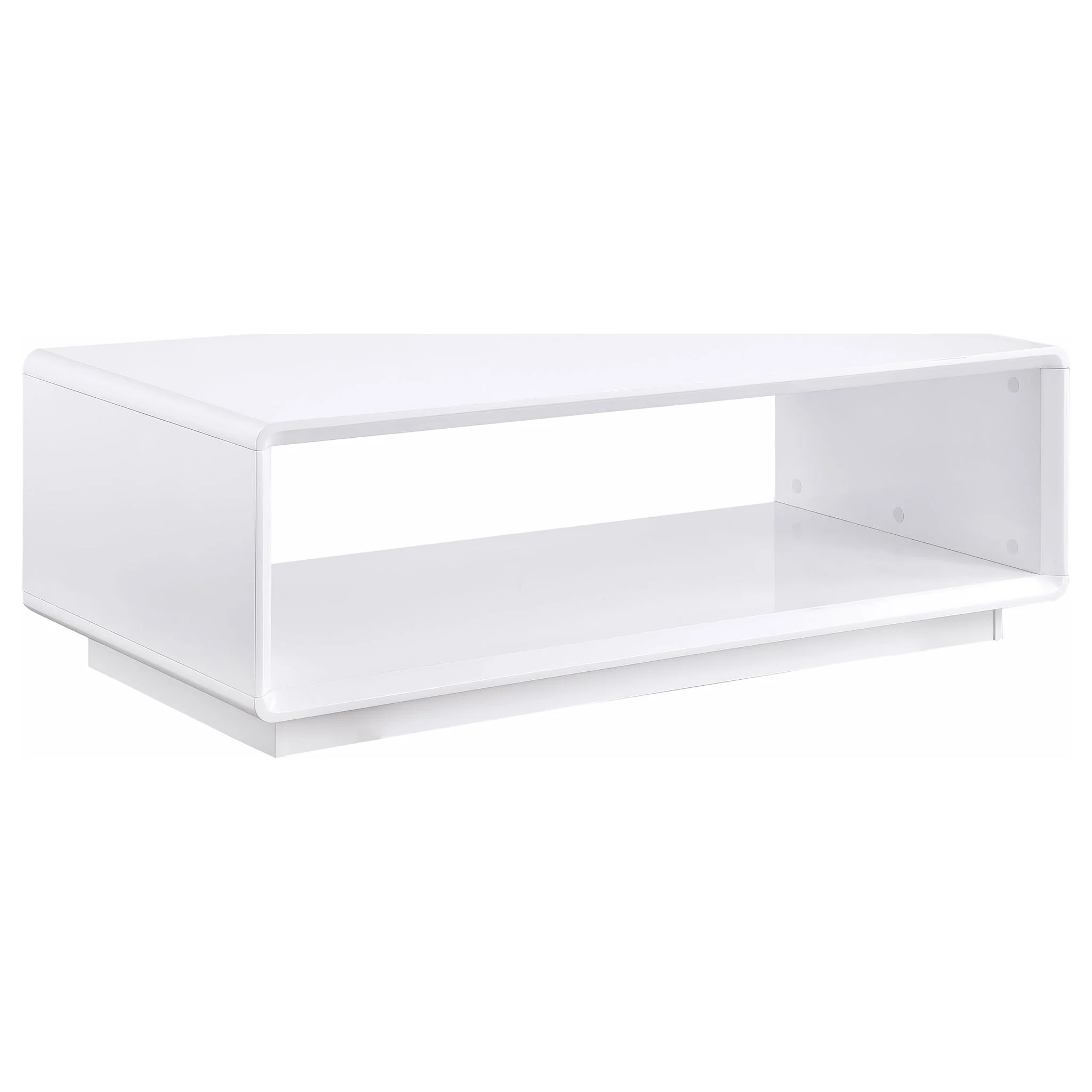Fletcher - 2 Piece Coffee And End Table Set - Gloss White - Image 3