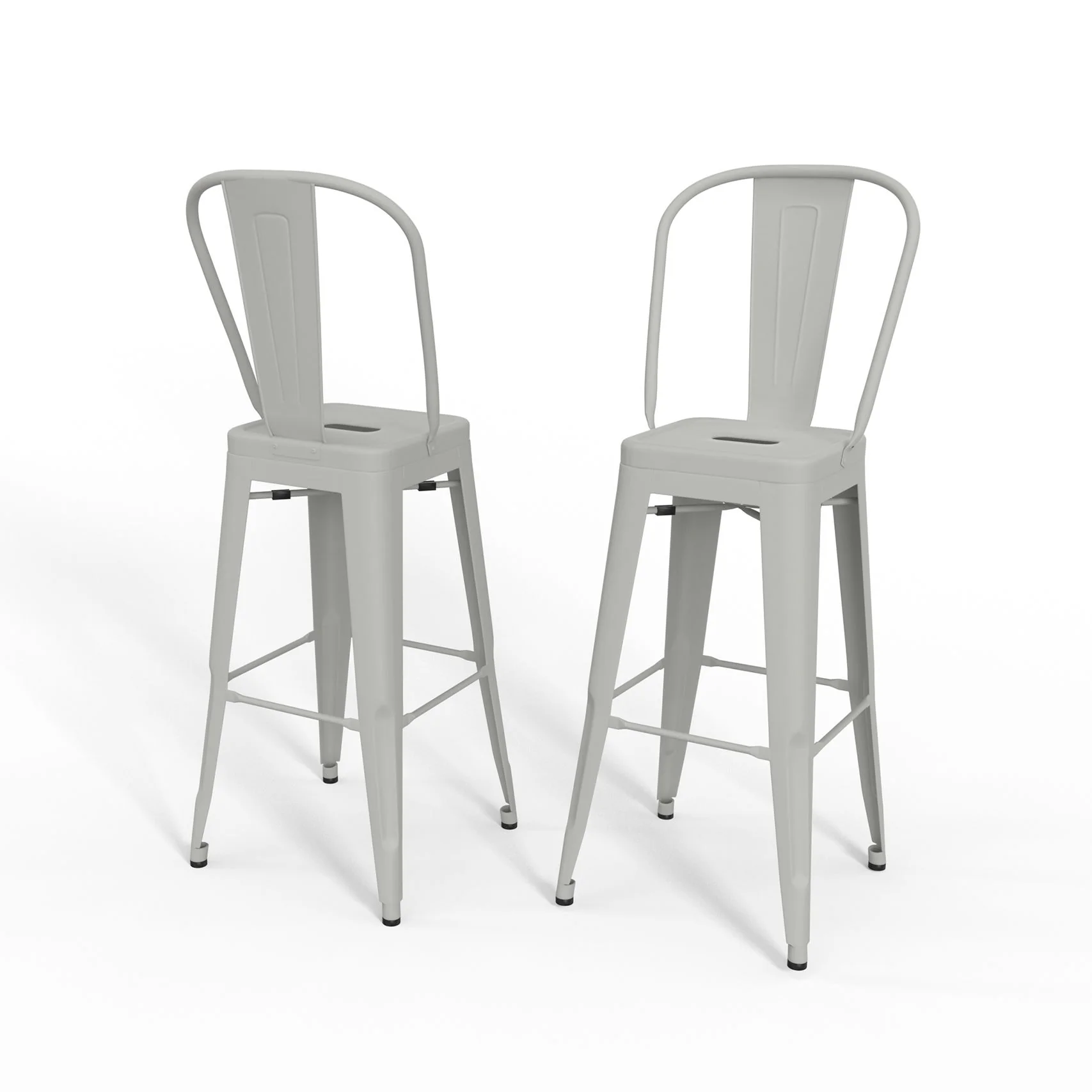 Fletcher - Handcrafted Metal Stool (Set of 2) - Image 3