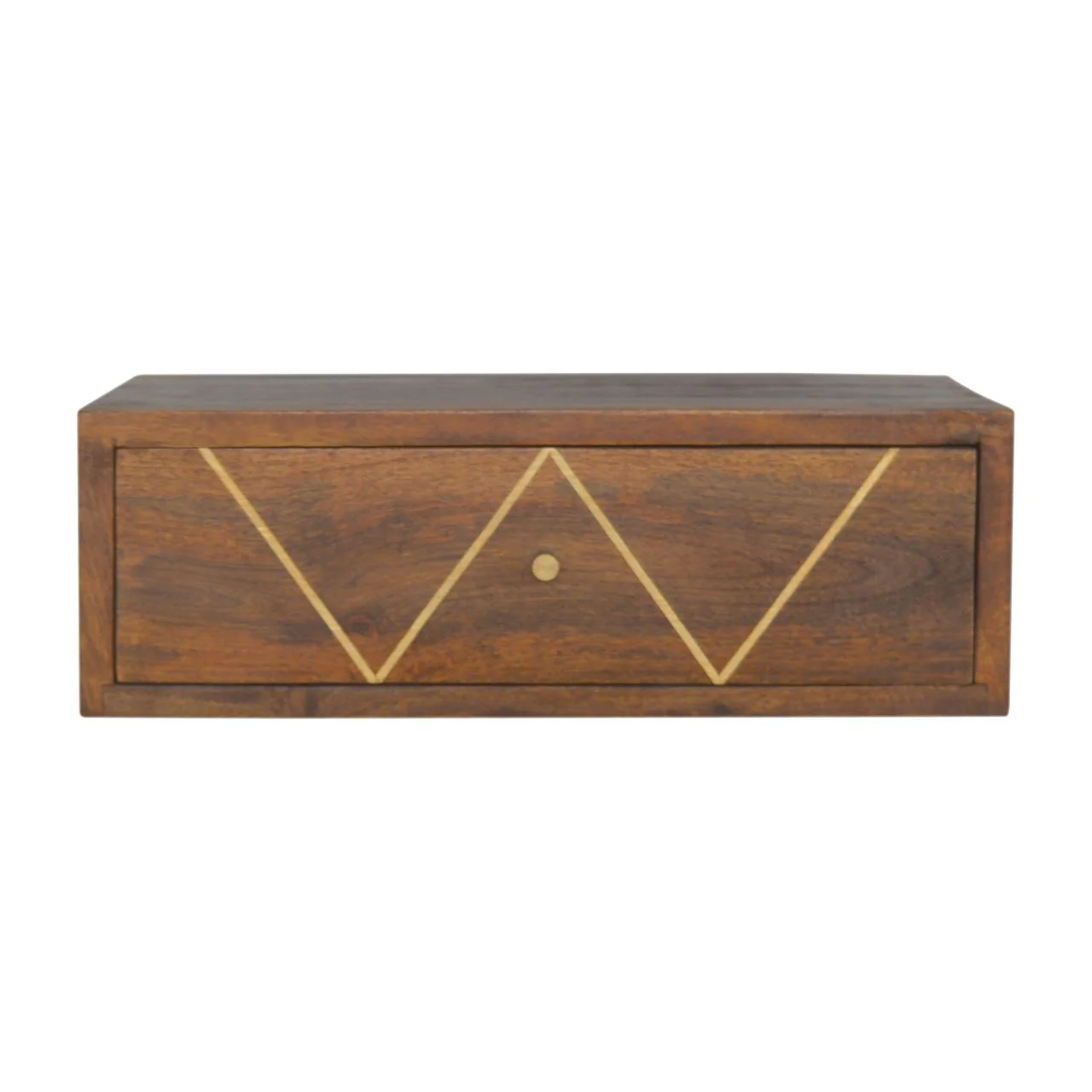 Floating Bedside Table - Chestnut - Image 3