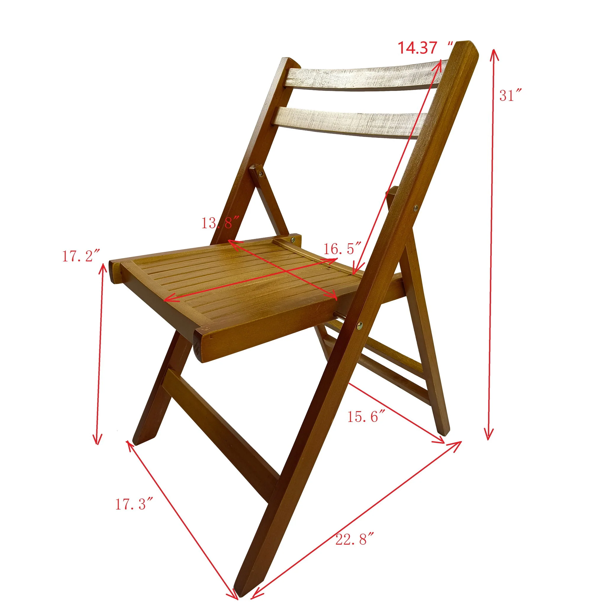 Folding Special Event Chair, Foldable Style (Set of 4) - Image 11