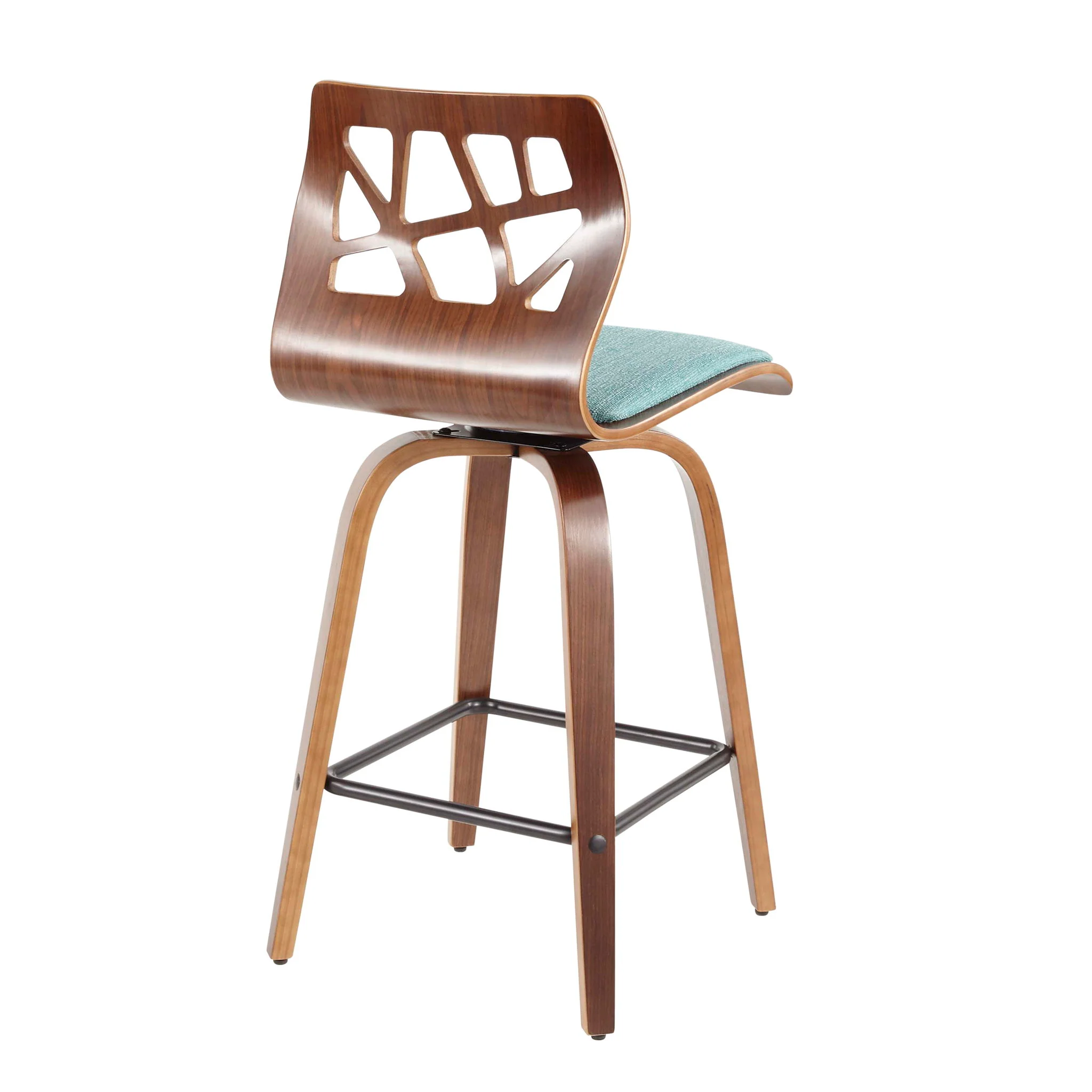 Folia - Mid Century Modern Counter Stool (Set of 2) - Image 6