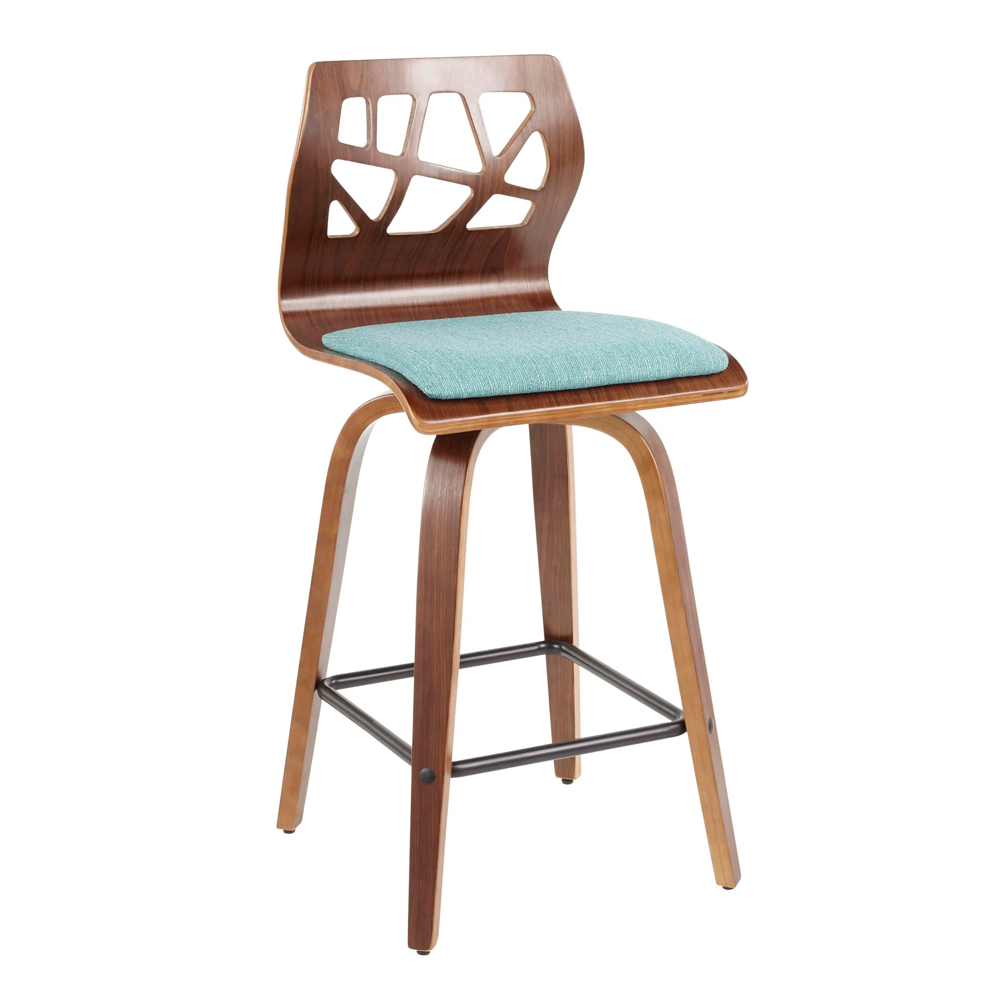 Folia - Mid Century Modern Counter Stool (Set of 2) - Image 8