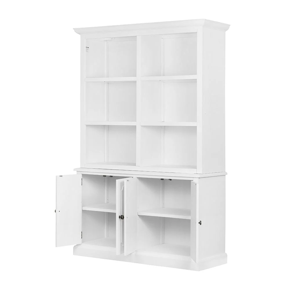 French Country Wood Cabinet - Image 4