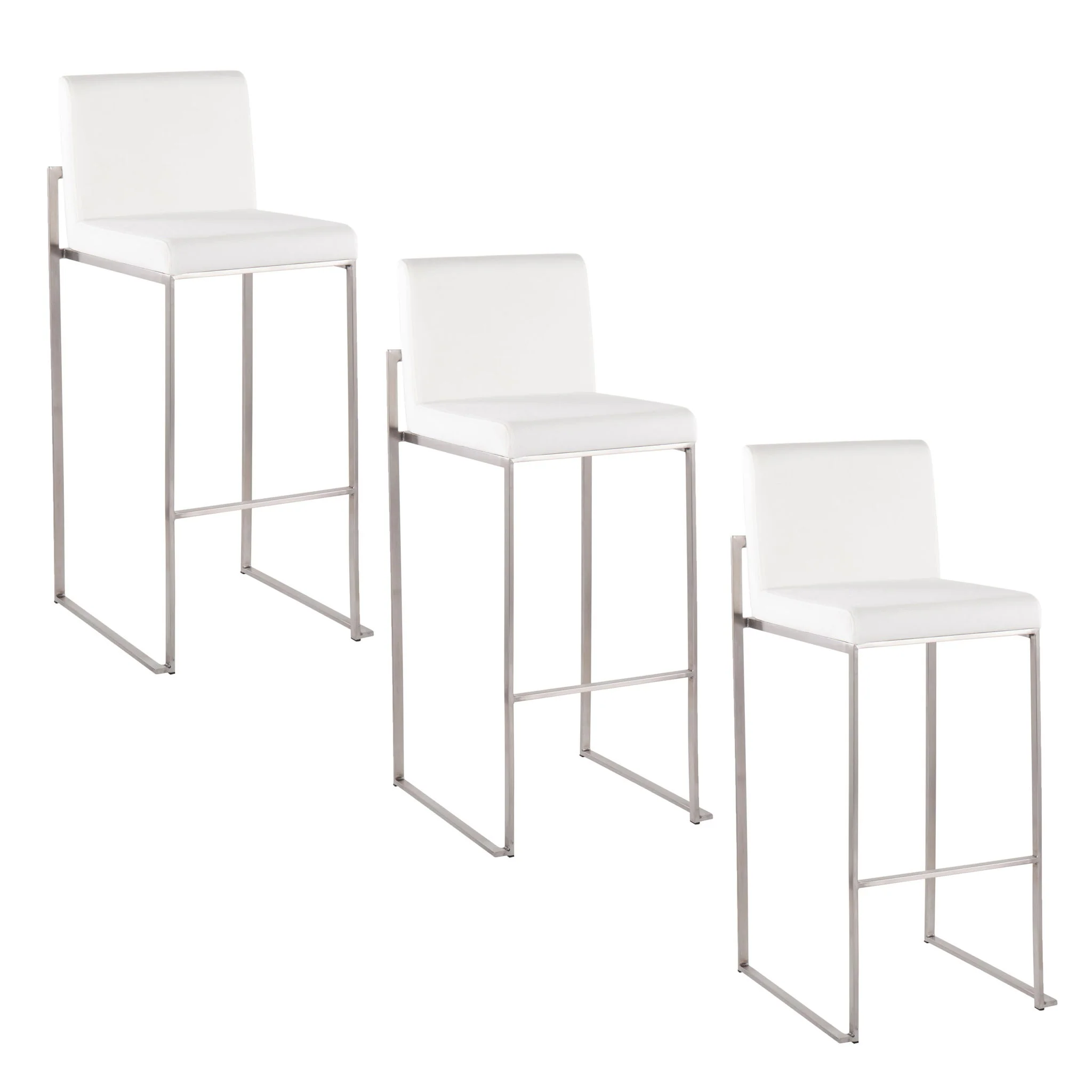 Fuji - Contemporary And Modern Elegance High Back Barstool - Image 13
