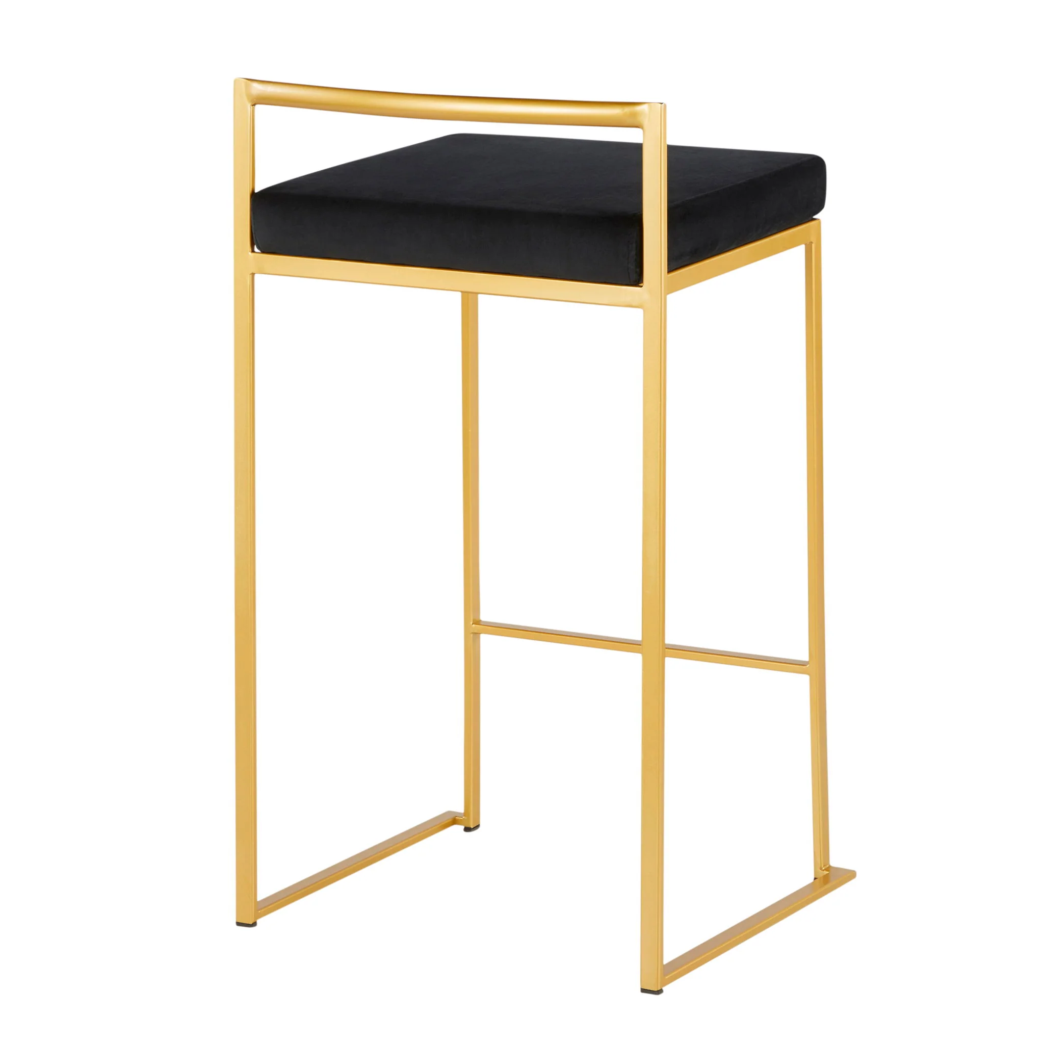 Fuji - Contemporary / Glam Design Counter Stool (Set of 2) - Image 36