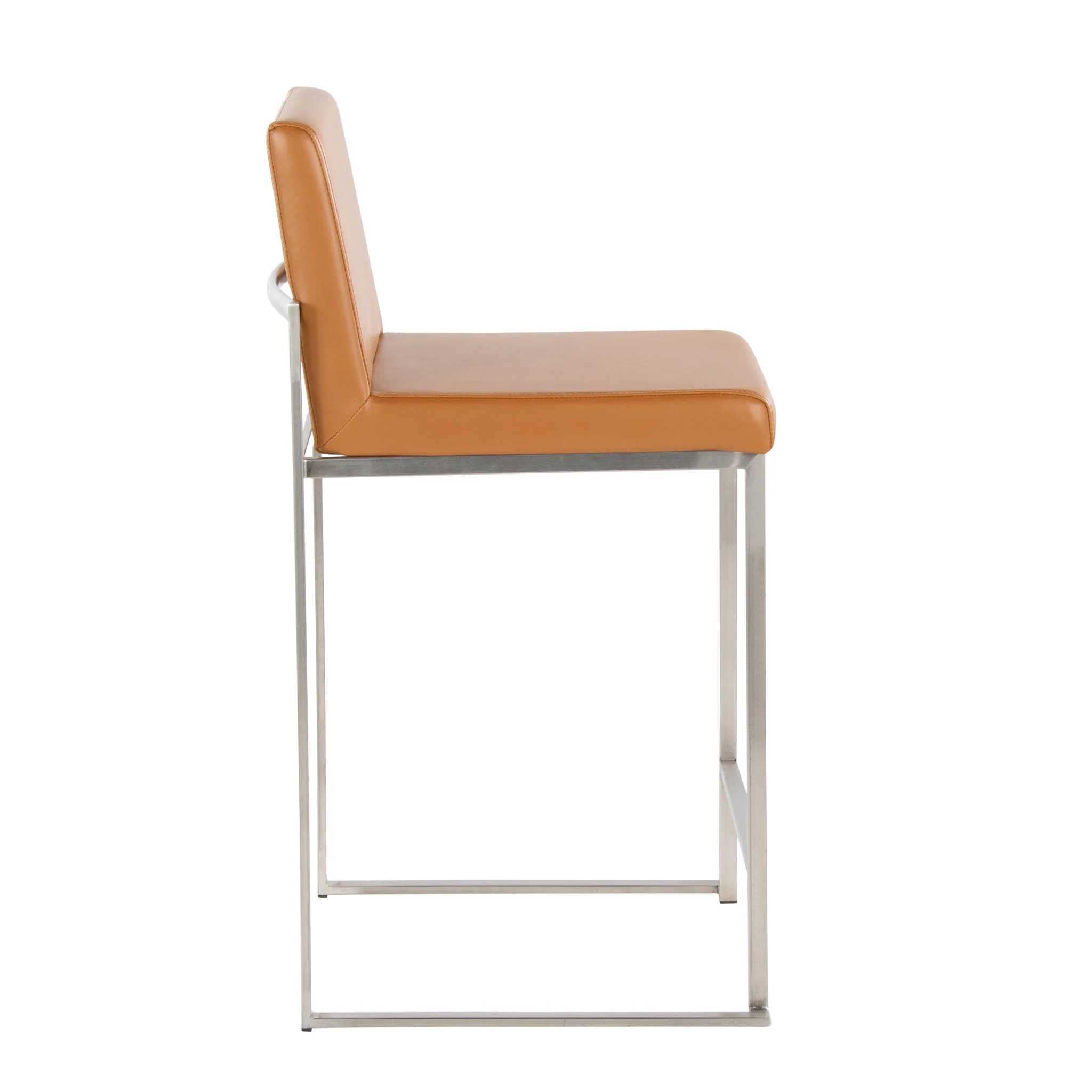 Fuji - Contemporary High Back Barstool (Set of 2) - Image 3