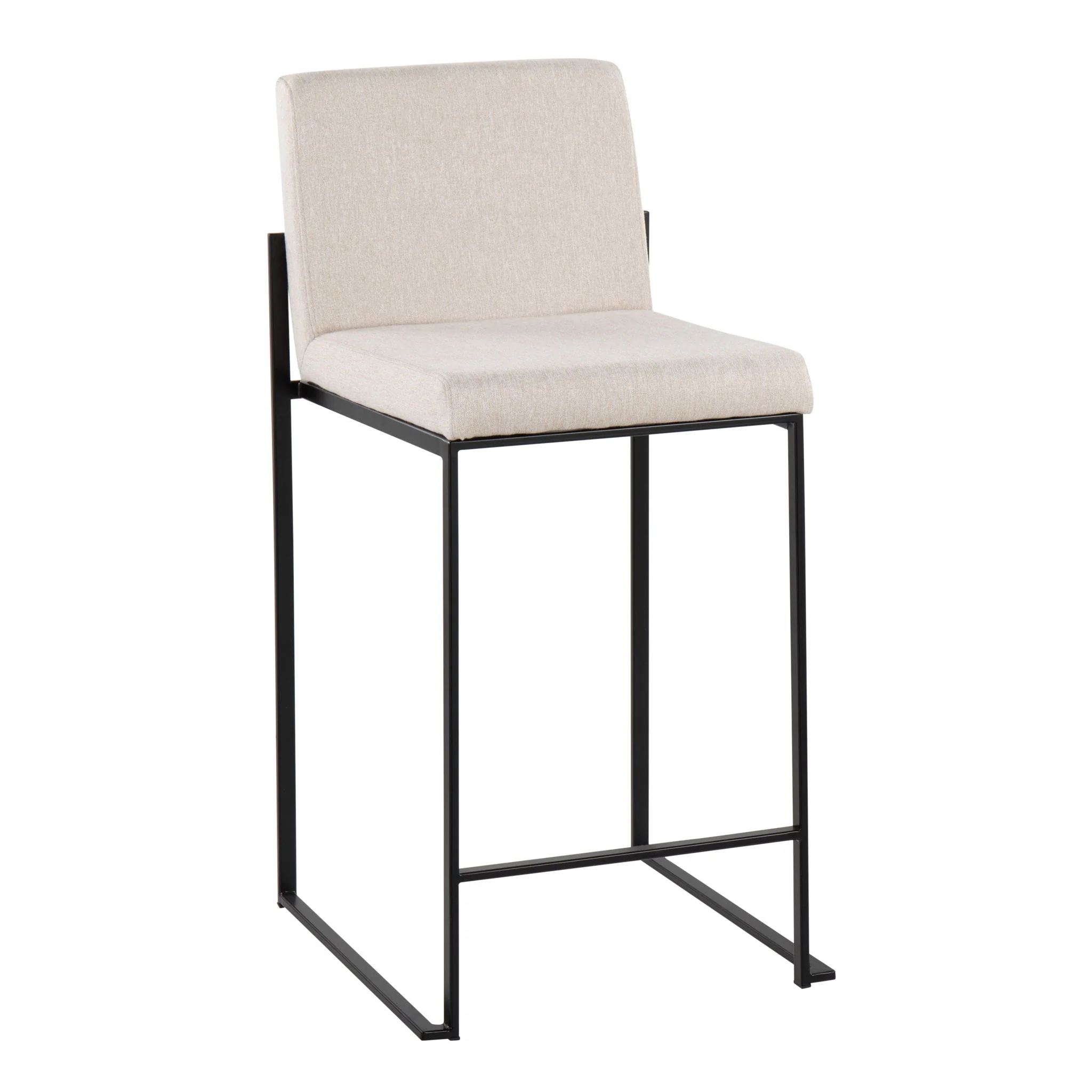Fuji - Contemporary Modern Elegance, High Back Counter Stool - Image 33