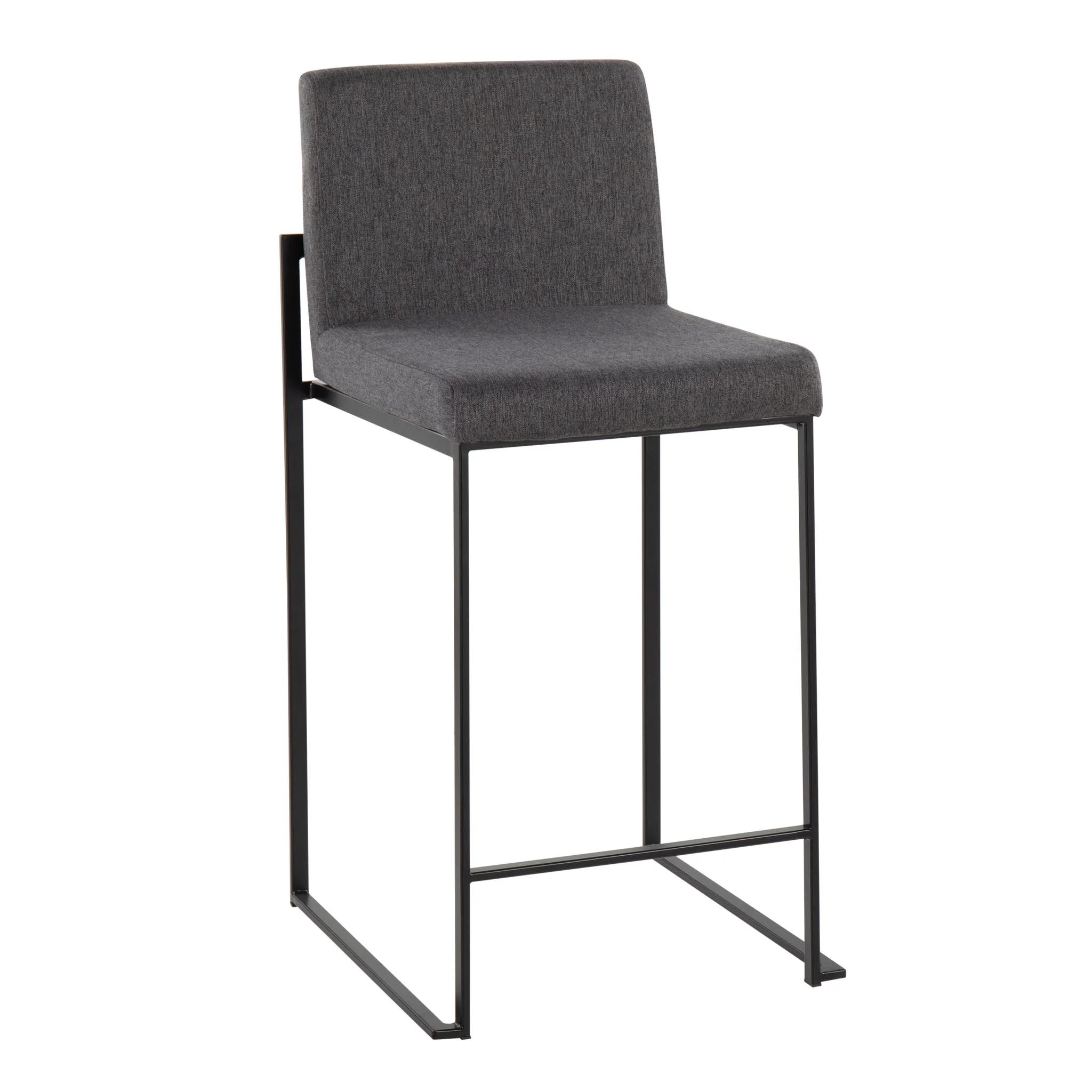 Fuji - Contemporary Modern Elegance, High Back Counter Stool - Image 44