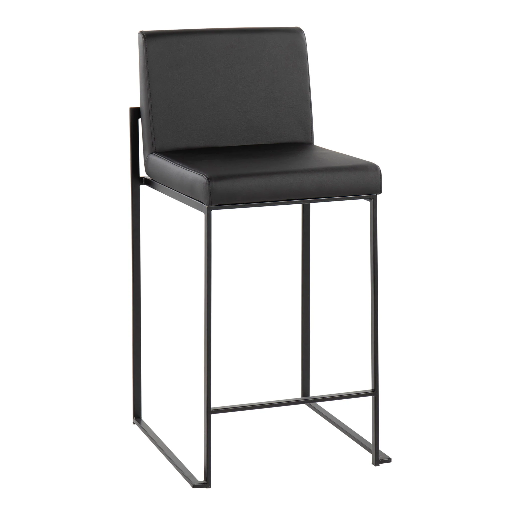 Fuji - Contemporary Modern Elegance, High Back Counter Stool - Image 45