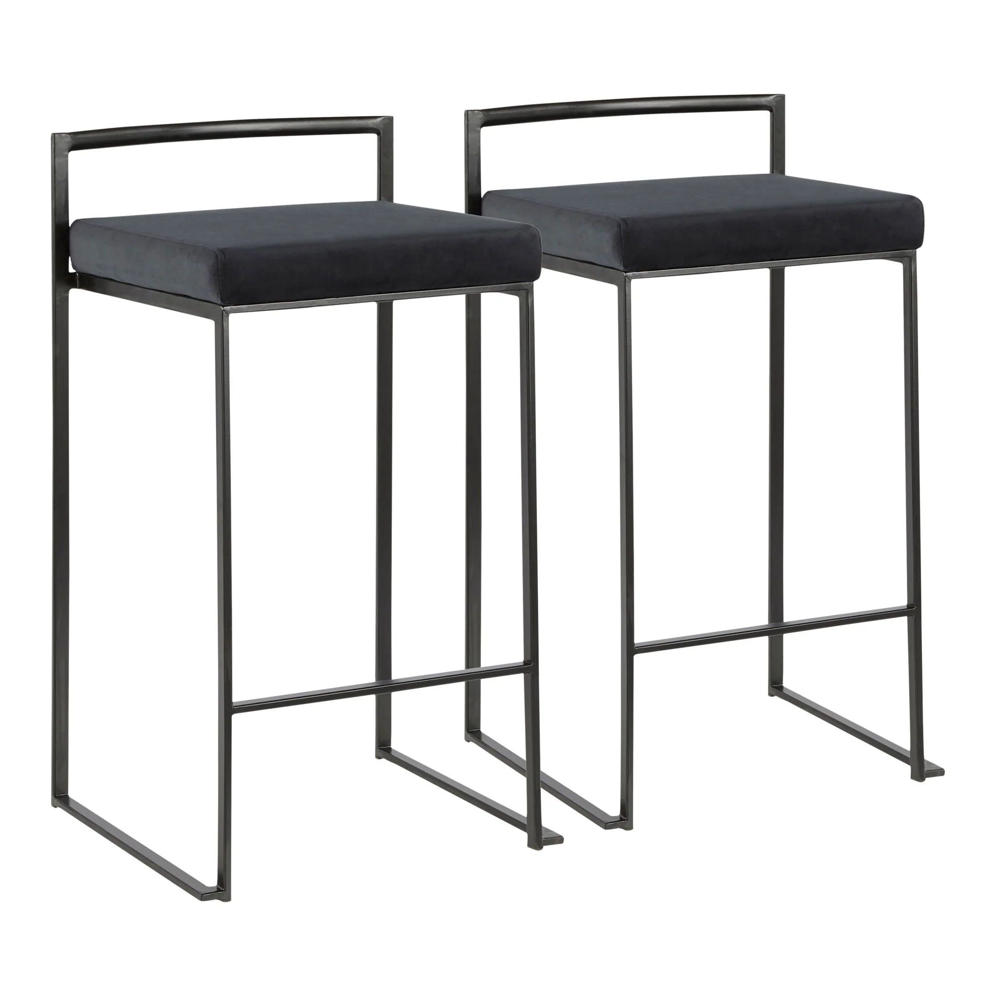 Fuji - Contemporary Style Stackable Counter Stool - Image 5