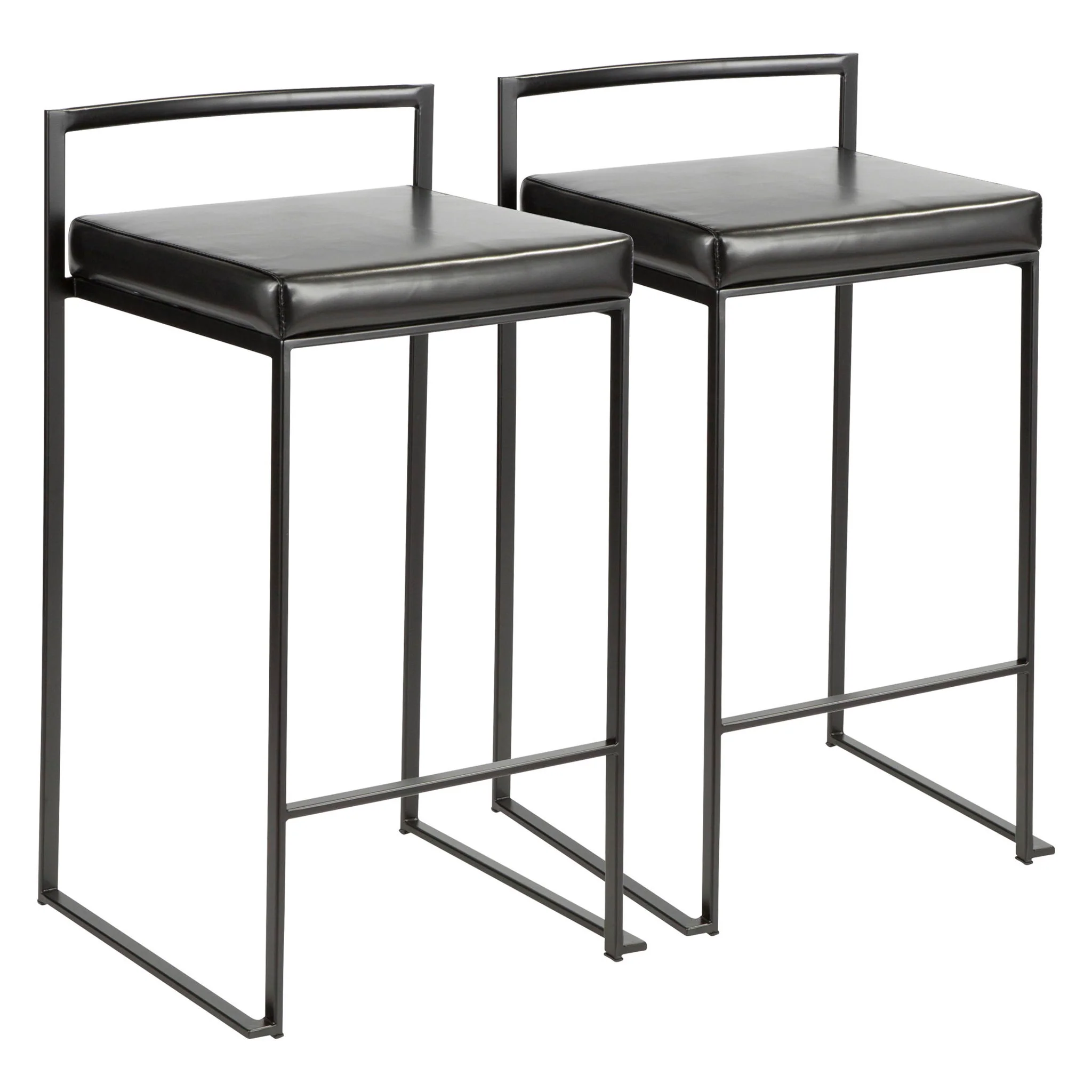 Fuji - Contemporary Style Stackable Counter Stool - Image 7