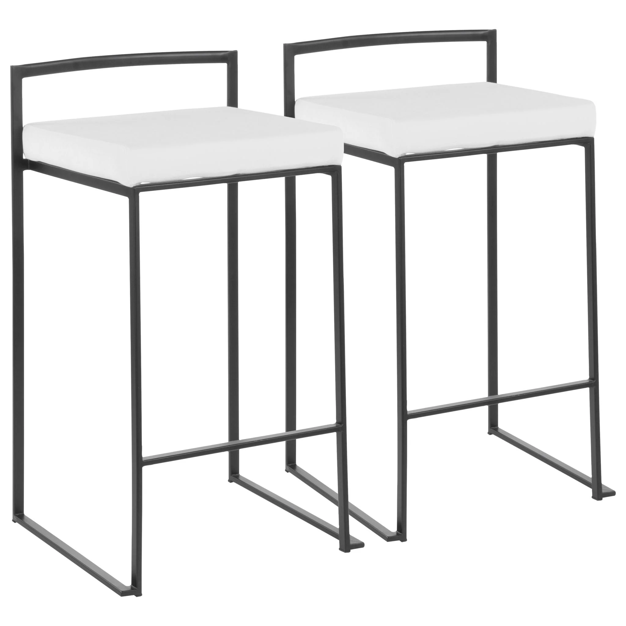 Fuji - Contemporary Style Stackable Counter Stool - Image 9