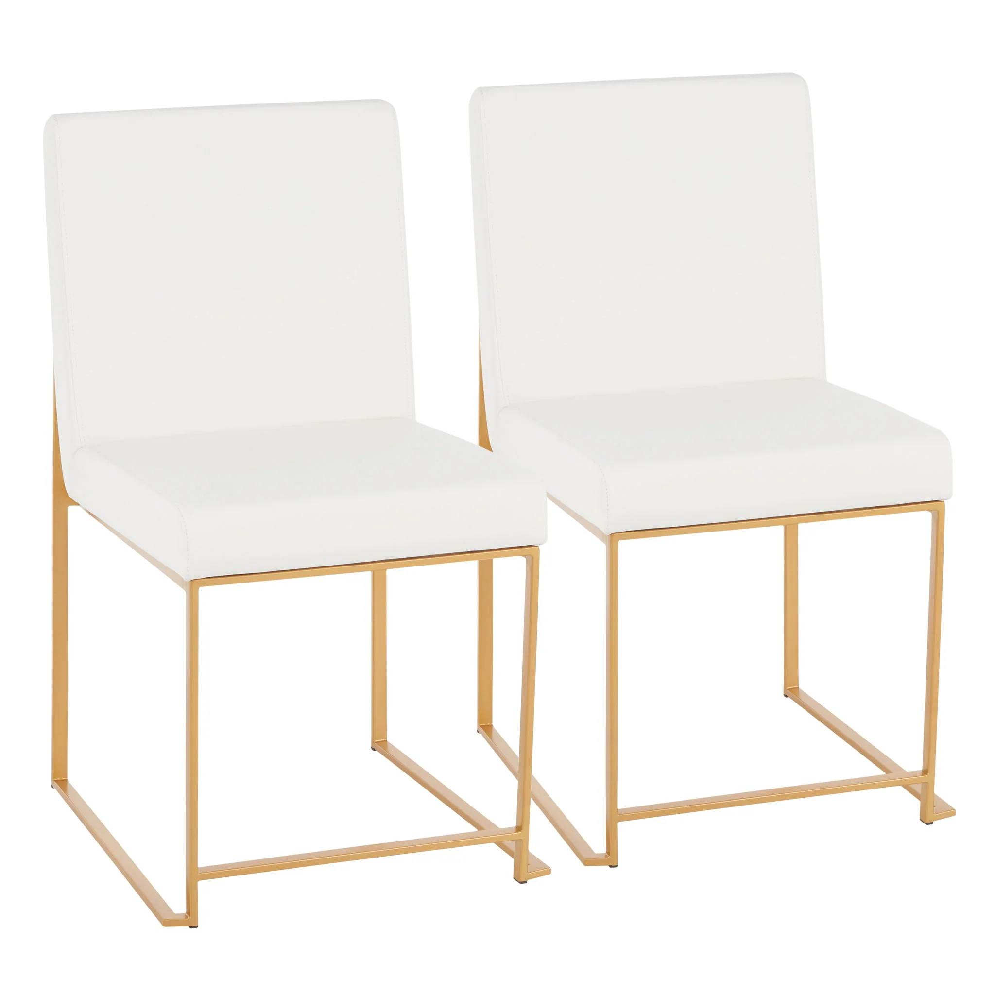 Fuji - Contemporary Stylish Frame, High Back Dining Chair (Set of 2) - Image 9