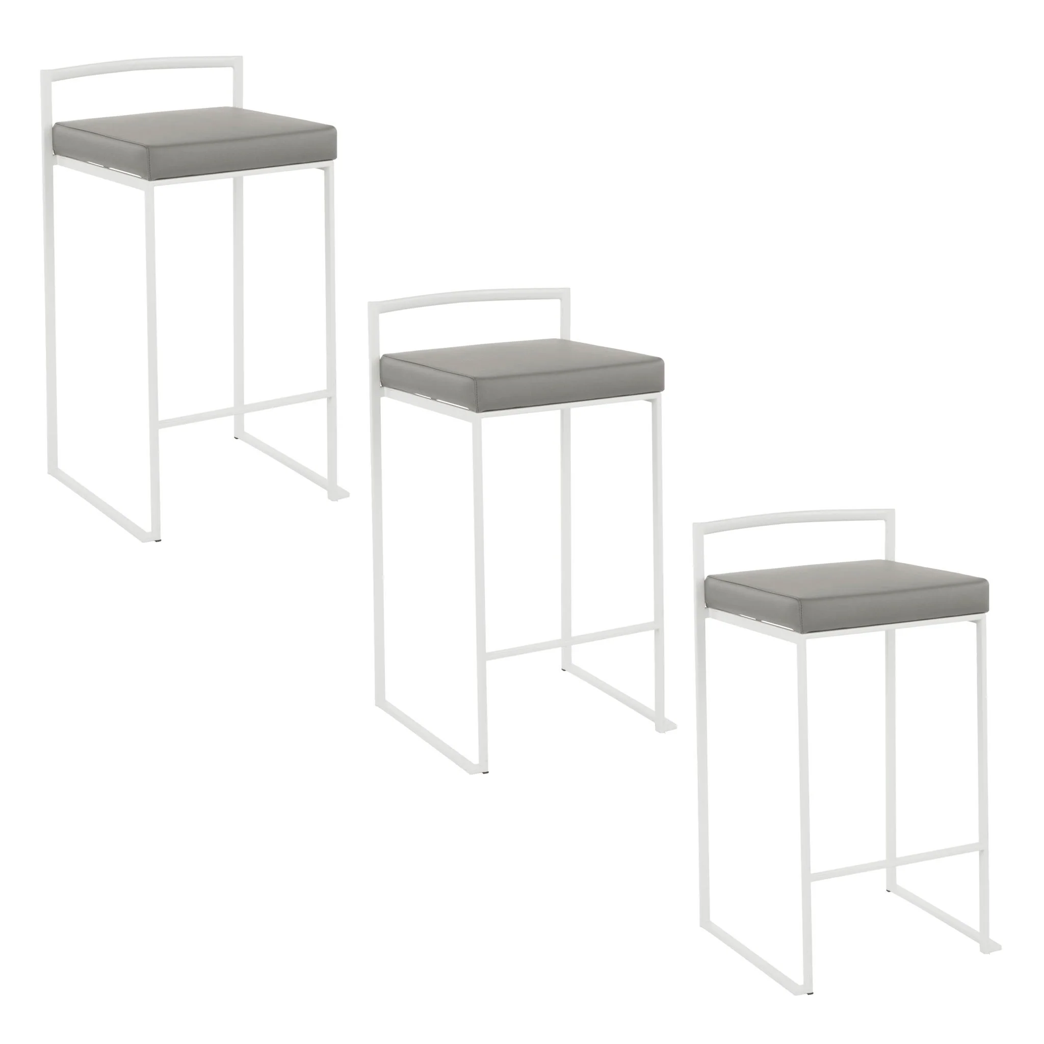Fuji - Simple Elegance, Contemporary Stackable Counter Stool - Image 6