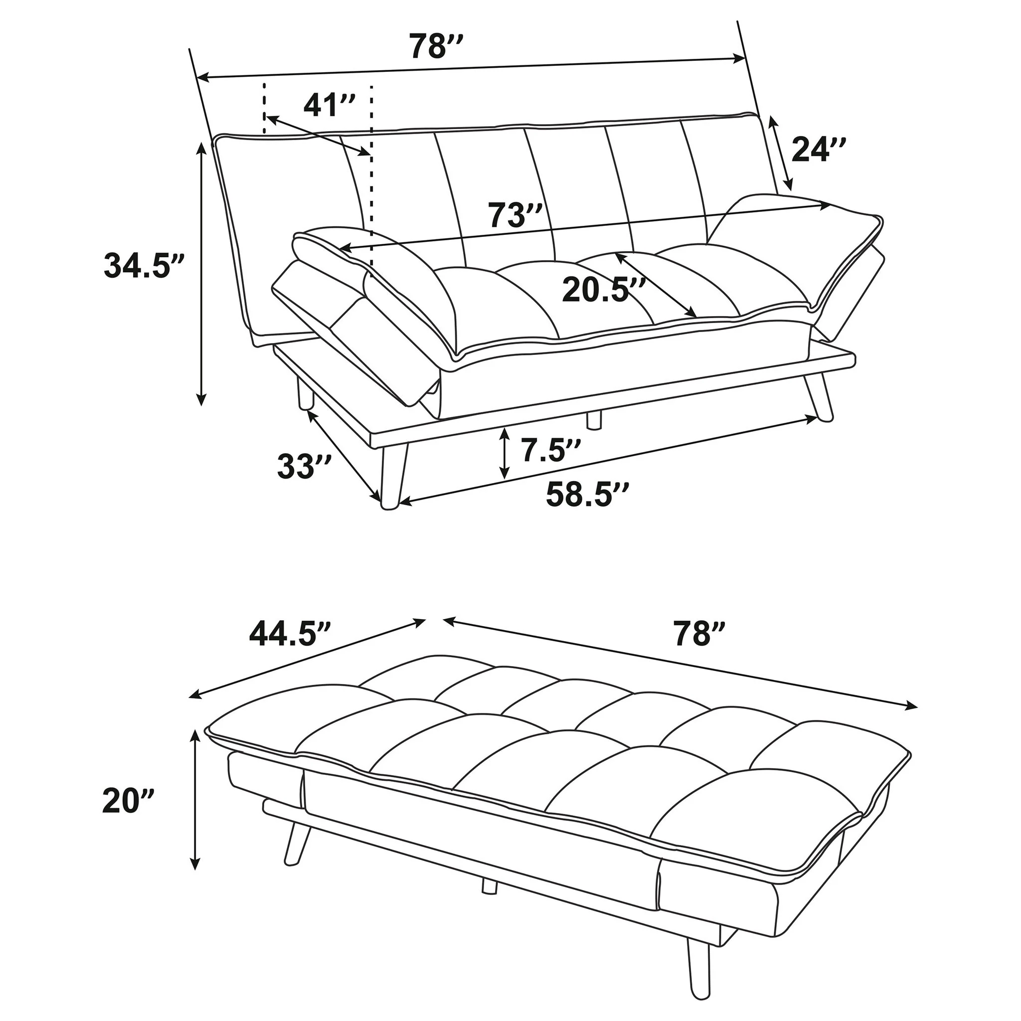 Fullerton - Convertible Sofa Bed - Image 7
