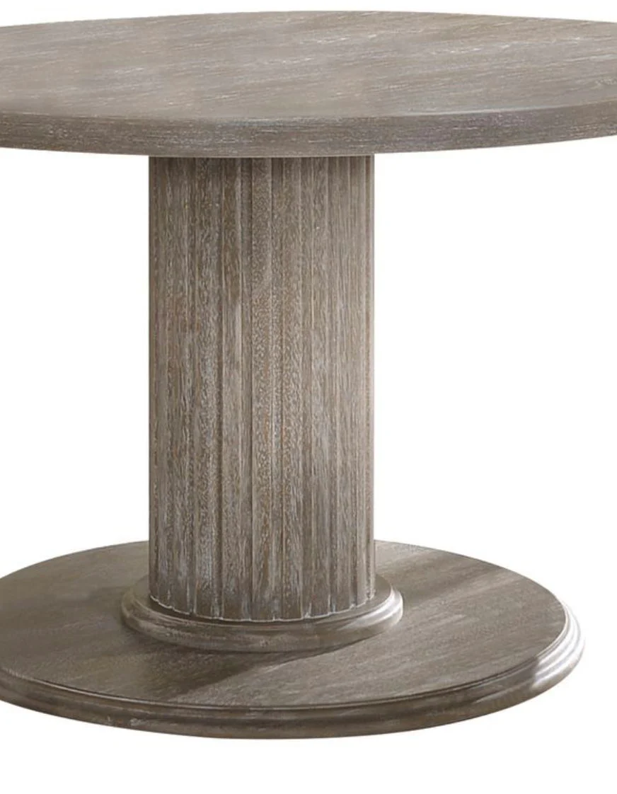 Gabrian - Reclaimed Dining Table - Gray - Image 3
