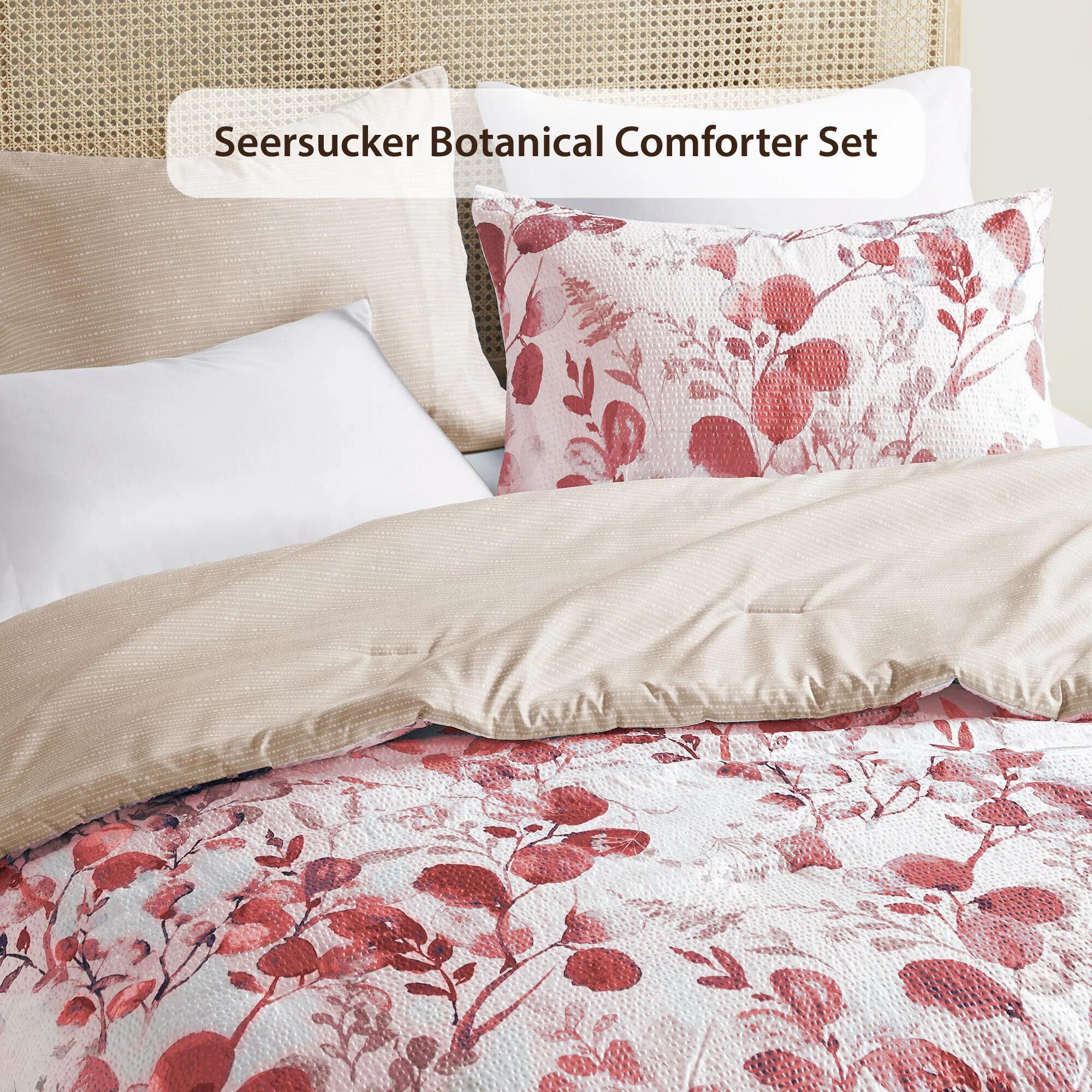 Gabrielle - Twin Comforter Mini Set - Pink - Image 2