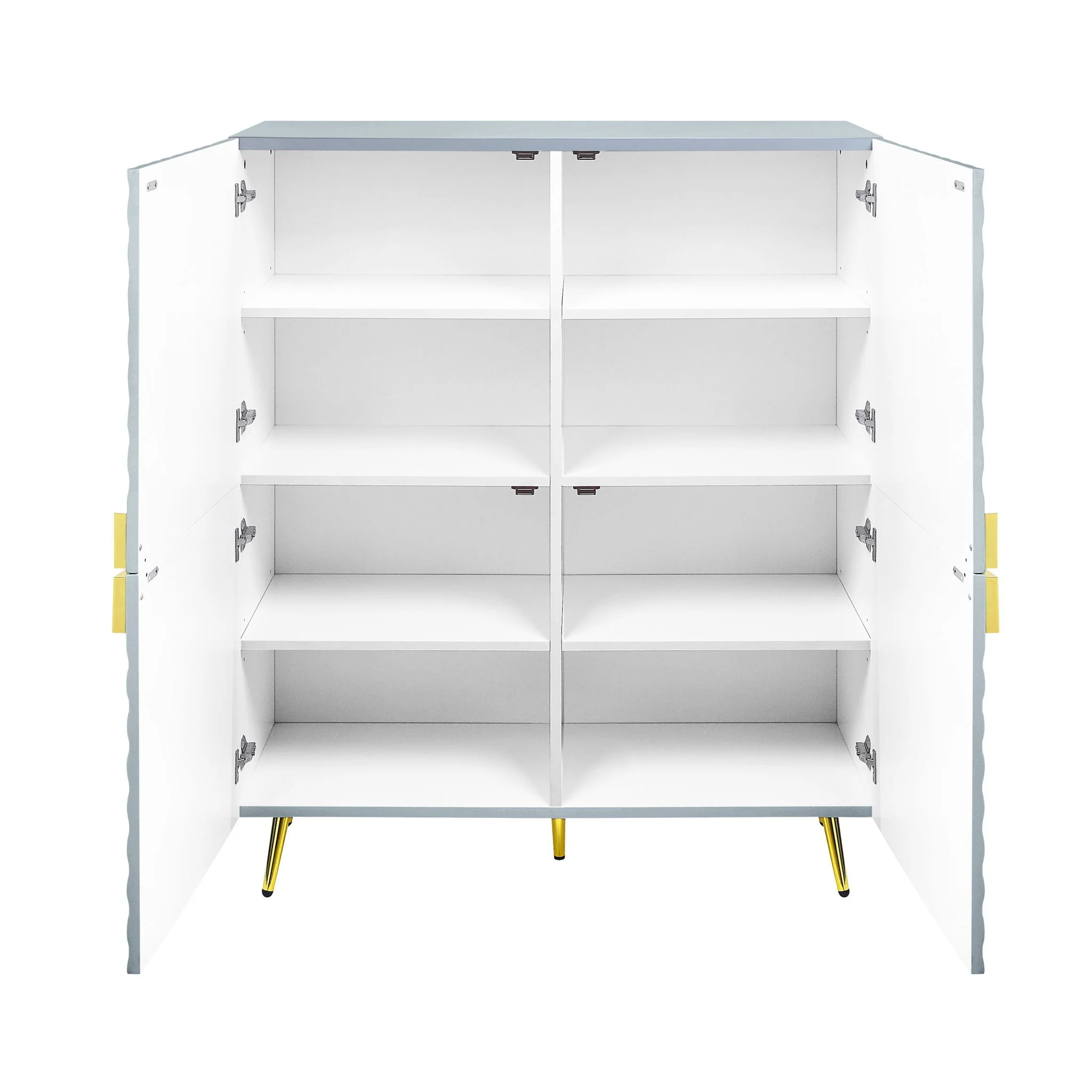 Gaines - High Gloss Accent Cabinet - Image 3