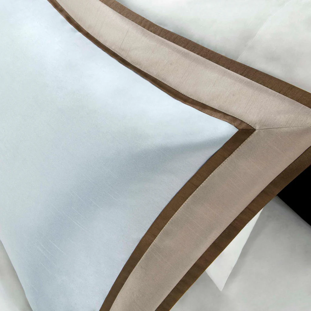 Genevieve - King Comforter (Set of 7) - Blue - Image 2