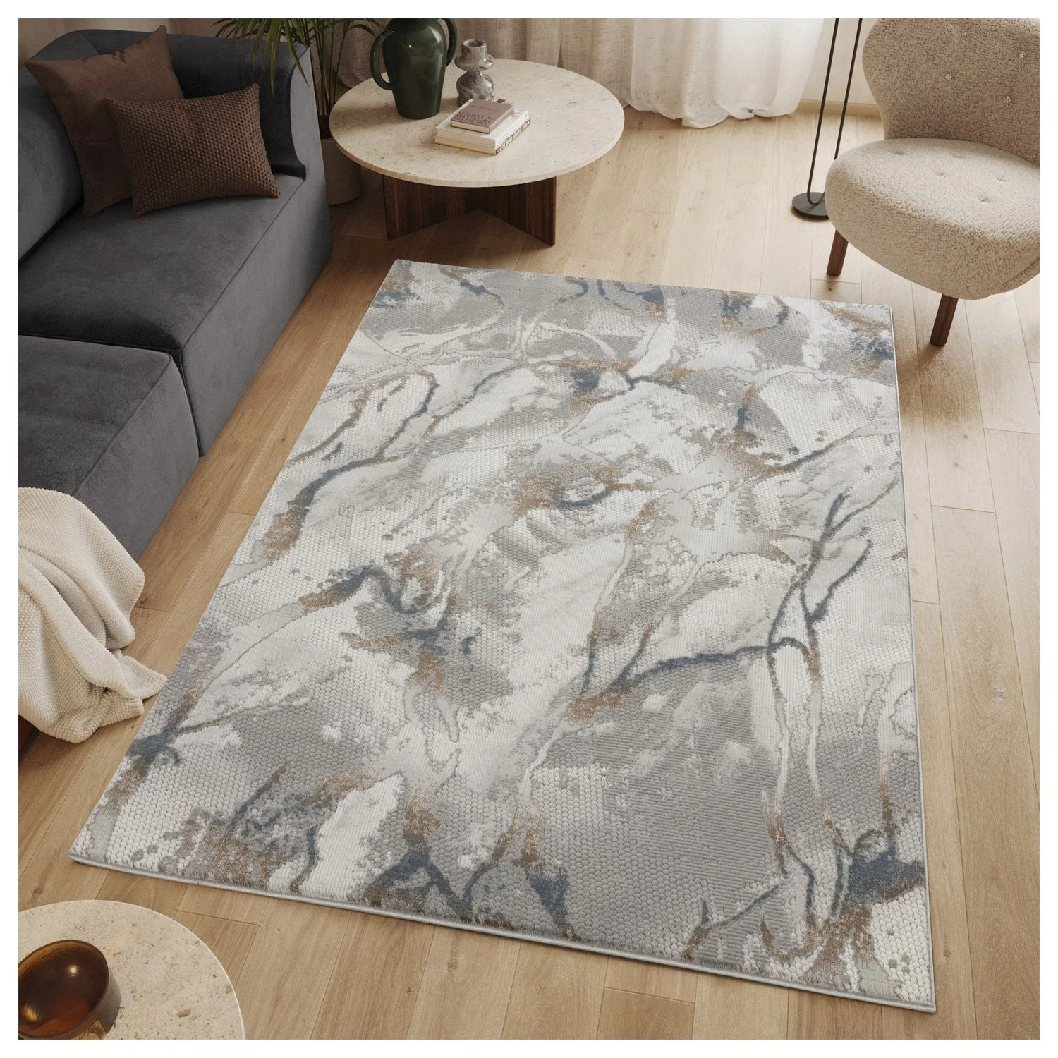 Geometrix - Area Rug With 3D Effect - Image 4