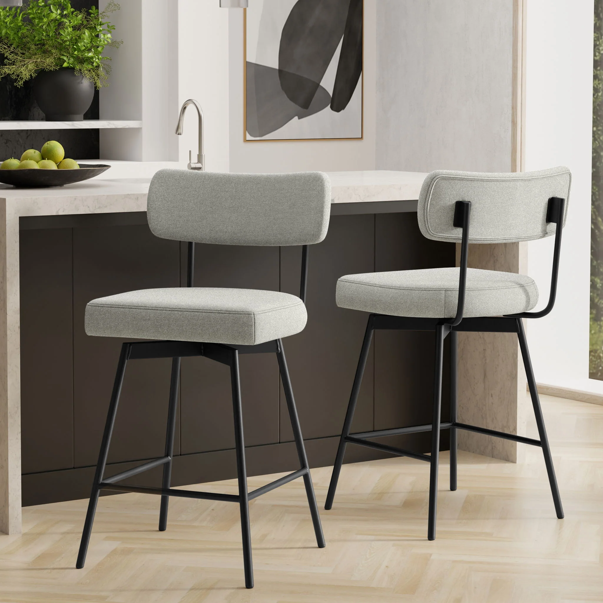Giselle - Swivel Counter Height Stool (Set of 2) - Image 4