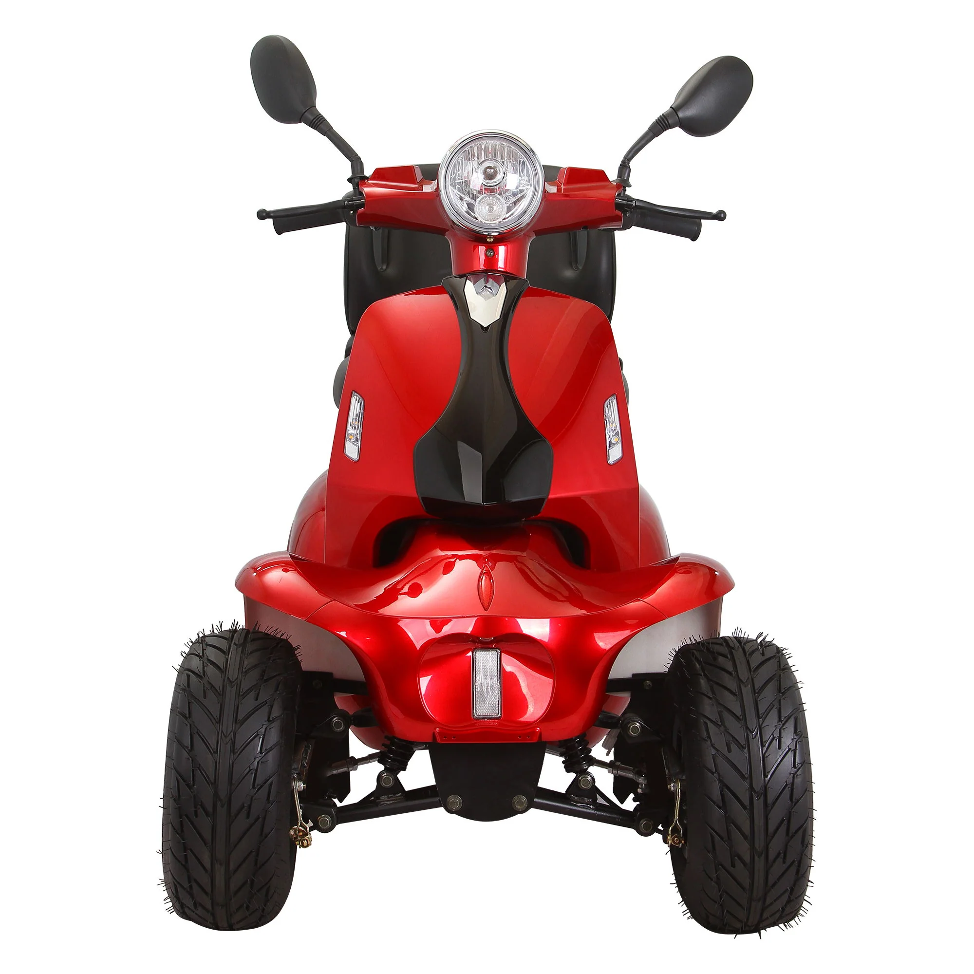 Golf Scooter, Grass Scooter - Red - Image 4
