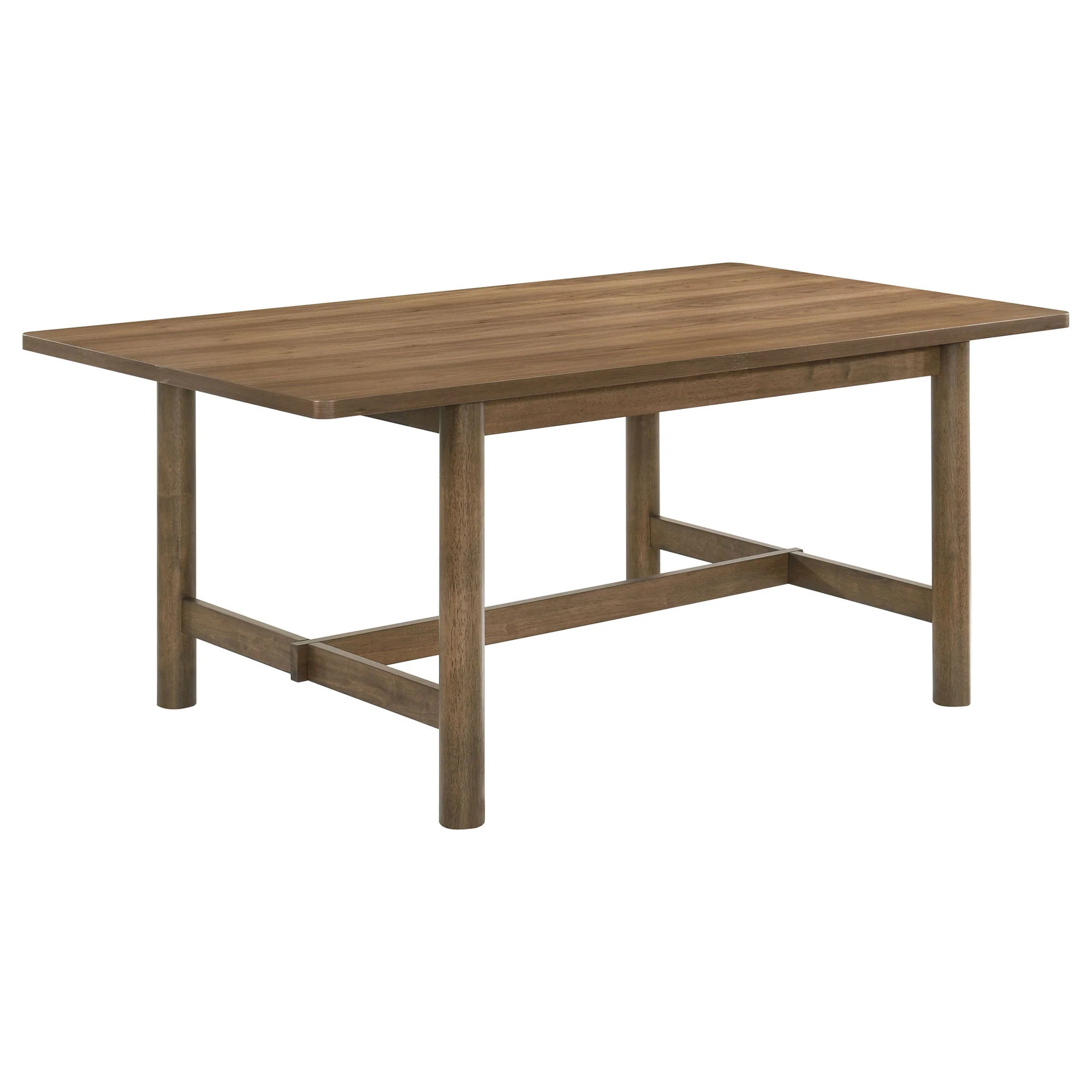 Graham - 7 Piece Rectangular Dining Table Set - Walnut - Image 3