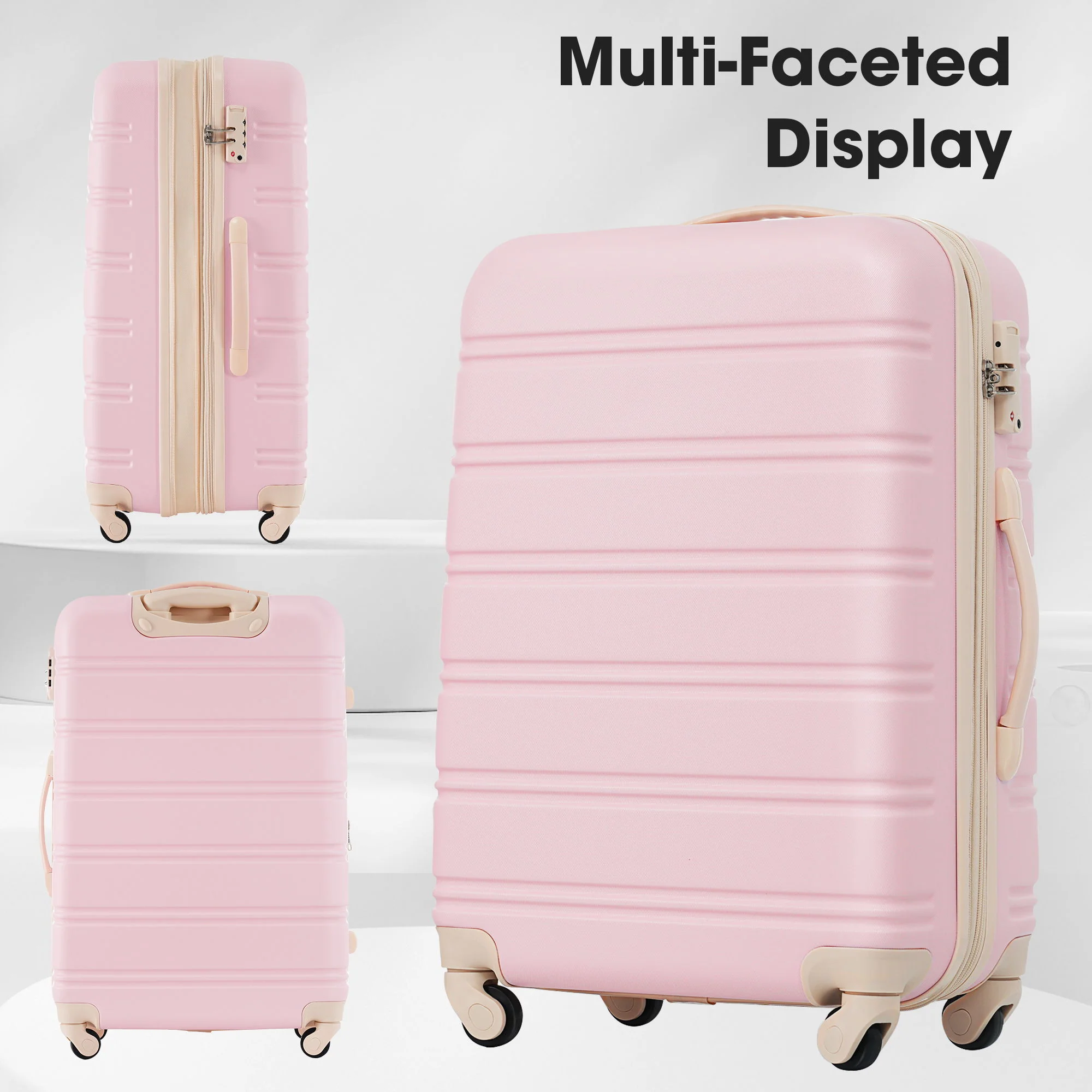 Hardshell Luggage Sets 2 Pieces + Bag Spinner Suitcase With Tsa Lock Lightweight 20" / 24" - Image 7