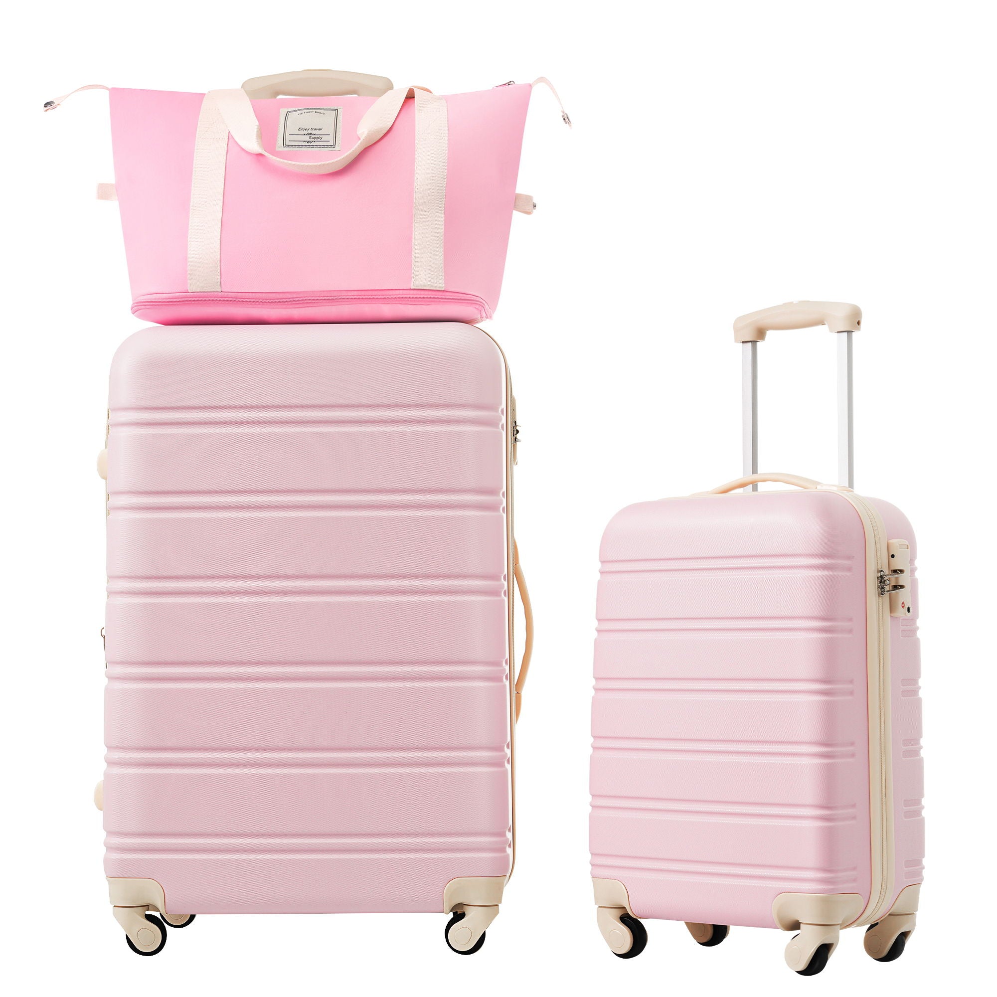 Hardshell Luggage Sets 2 Pieces + Bag Spinner Suitcase With Tsa Lock Lightweight 20" / 28" - Image 2