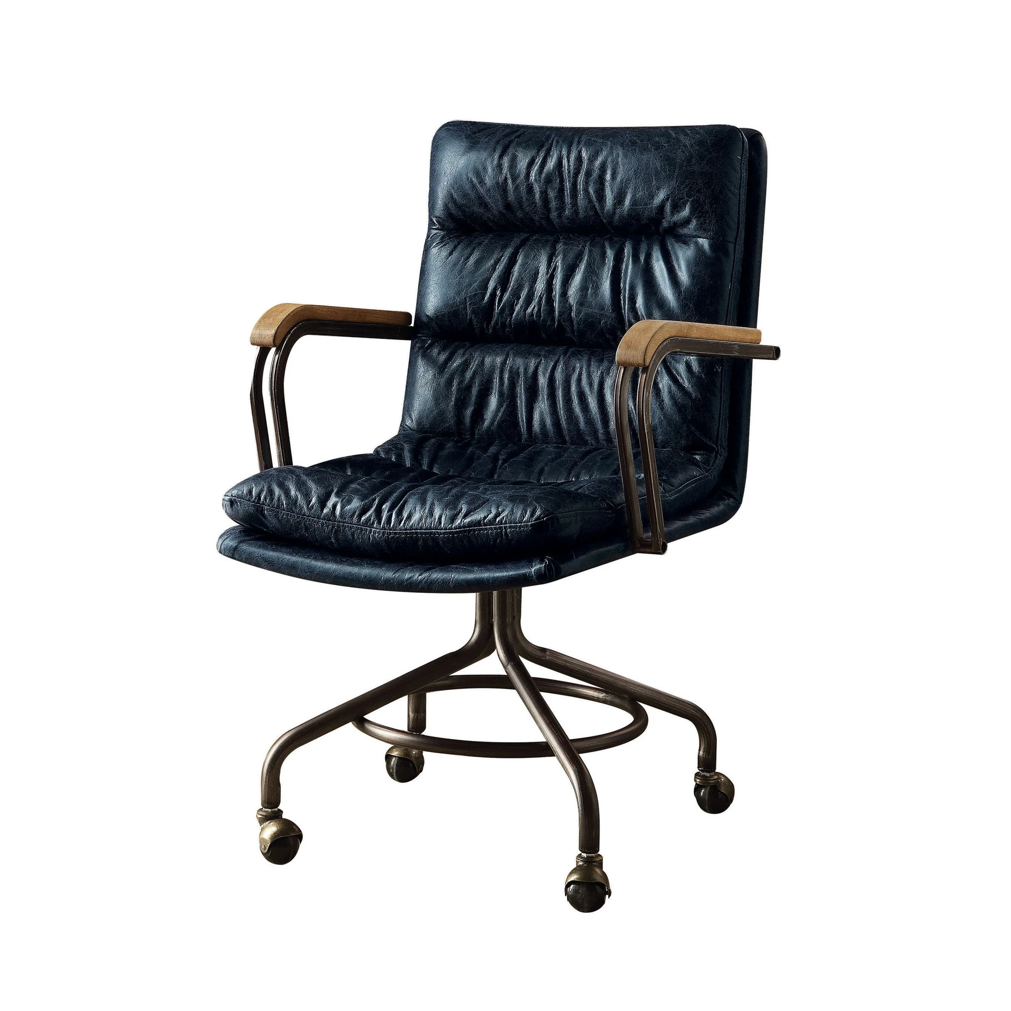Harith - Retro Top Grain Office Chair - Image 2