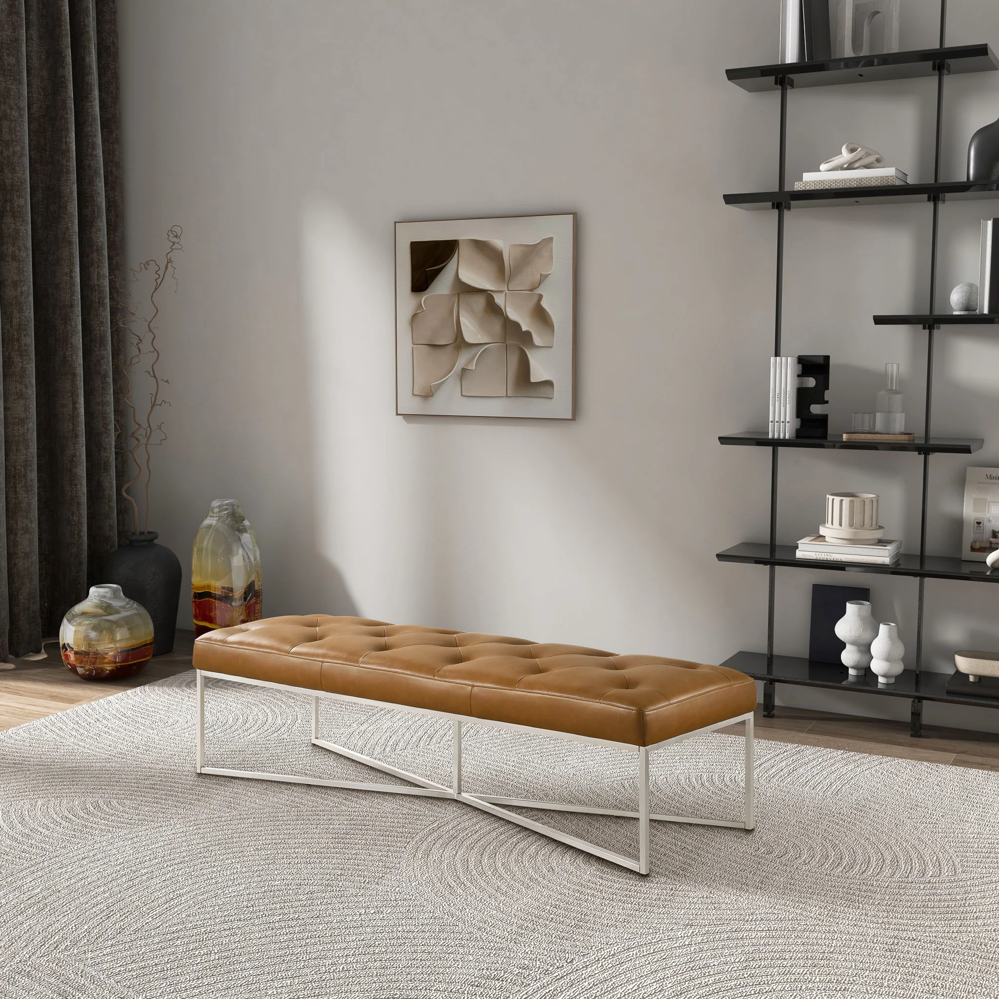 Harper - Bench - Tan - Image 3
