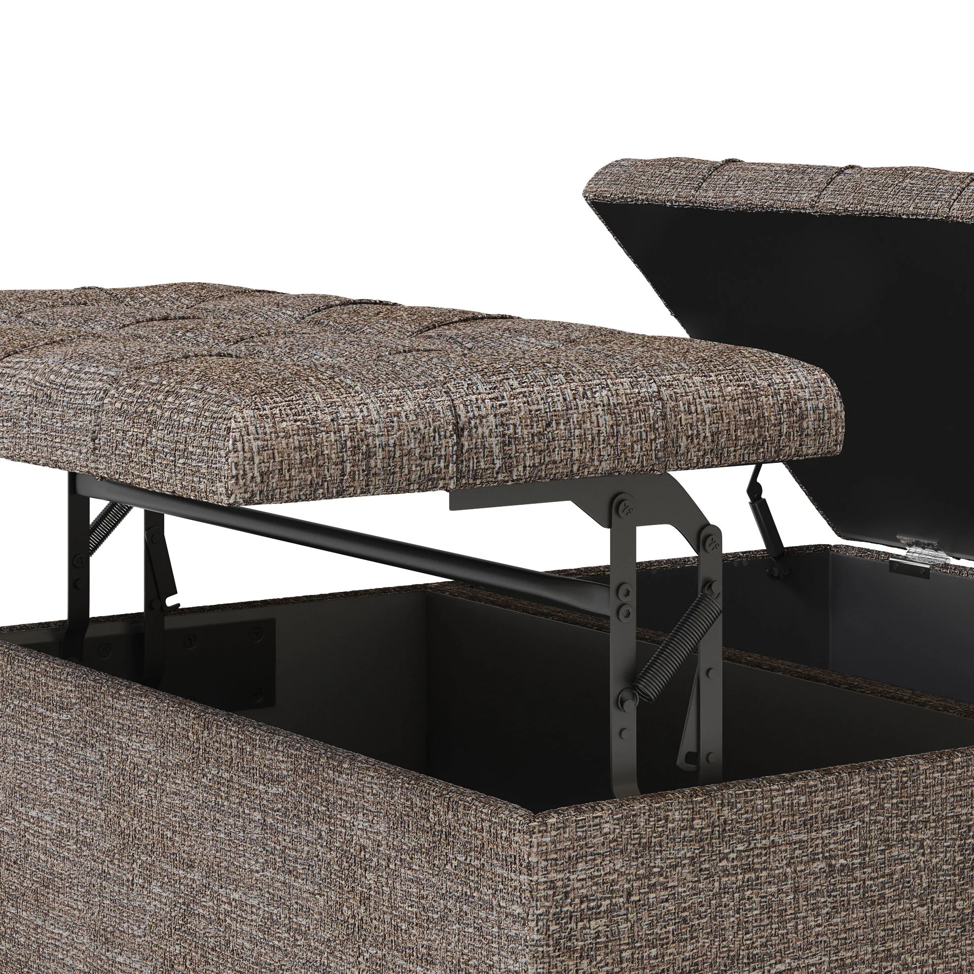 Harrison - Upholstered Coffee Table Storage Ottoman - Image 67