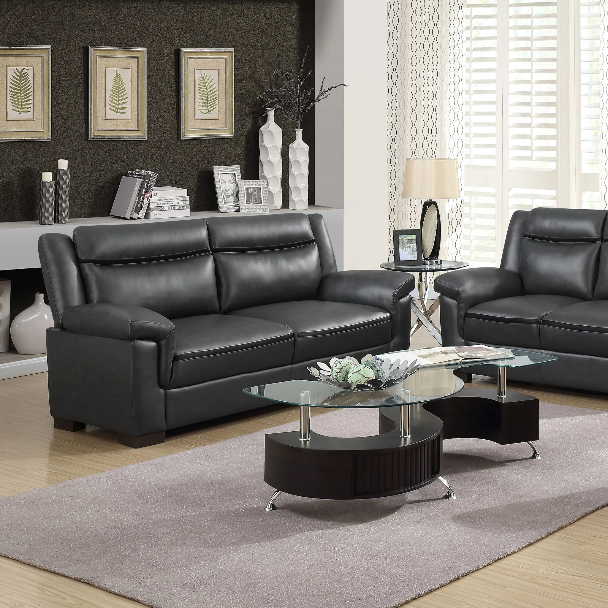 Hawthorne - Sofa With Top Arms Lounge Furniture - Gray - Image 2