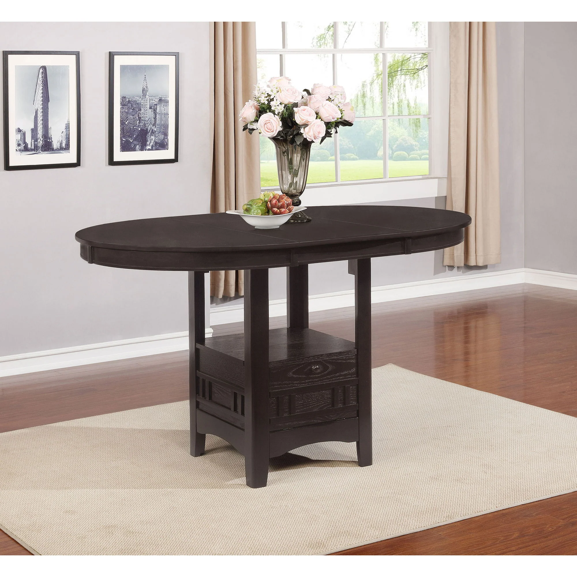 Hester - Extension Counter Dining Table - Espresso - Image 3