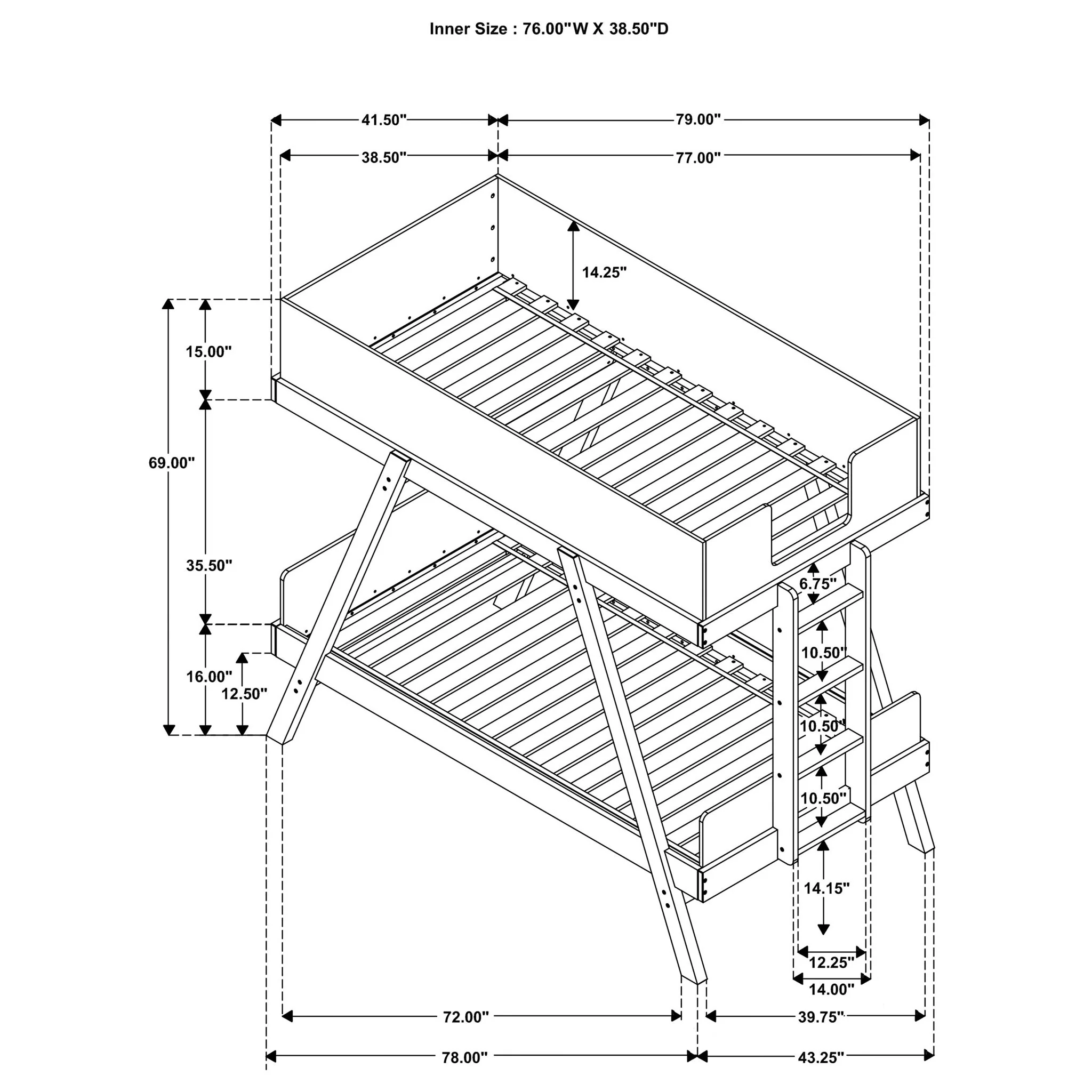 Hicks - Bunk Bed - Image 5