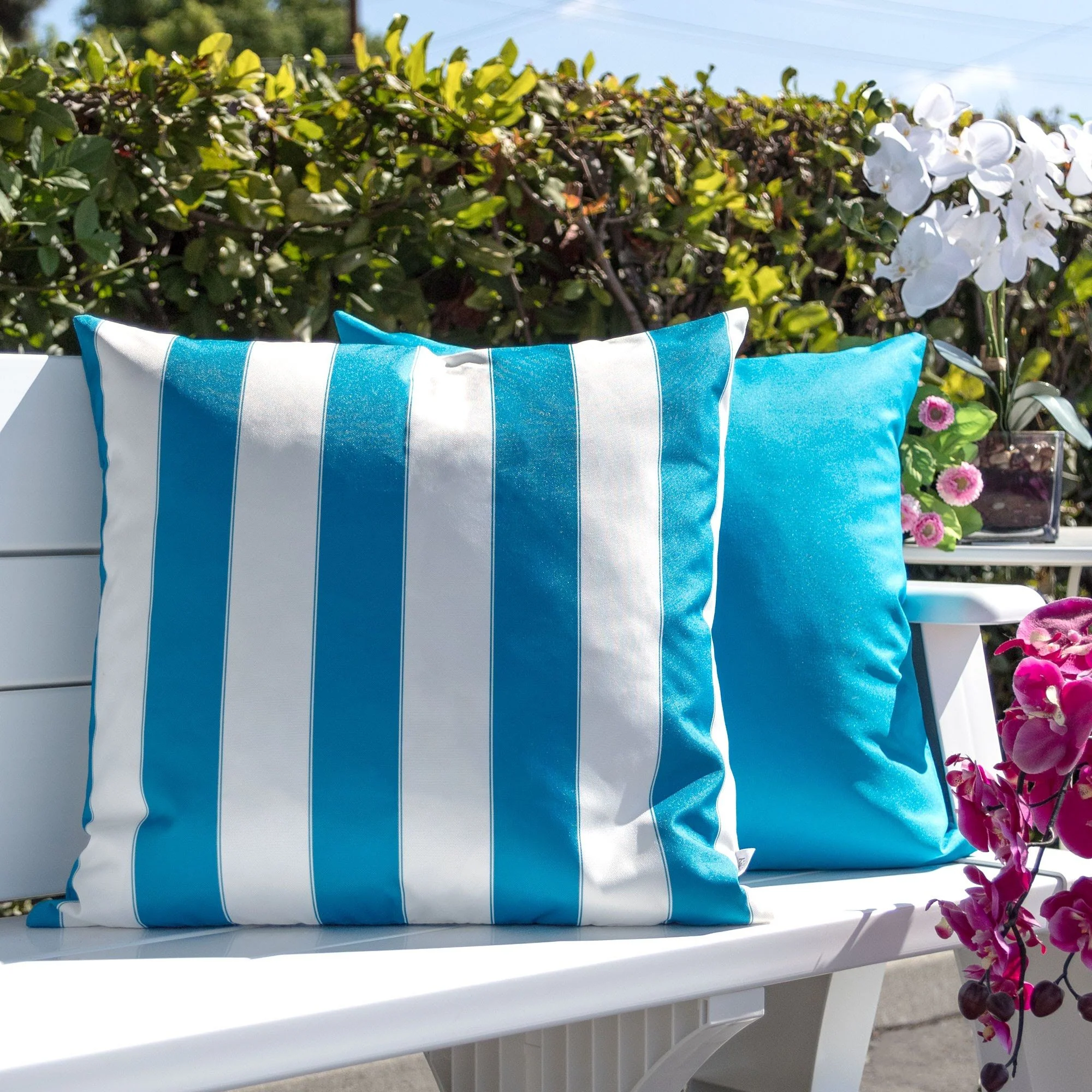 Horizon Stripe Pillow Outdoor & Indoor - Image 14