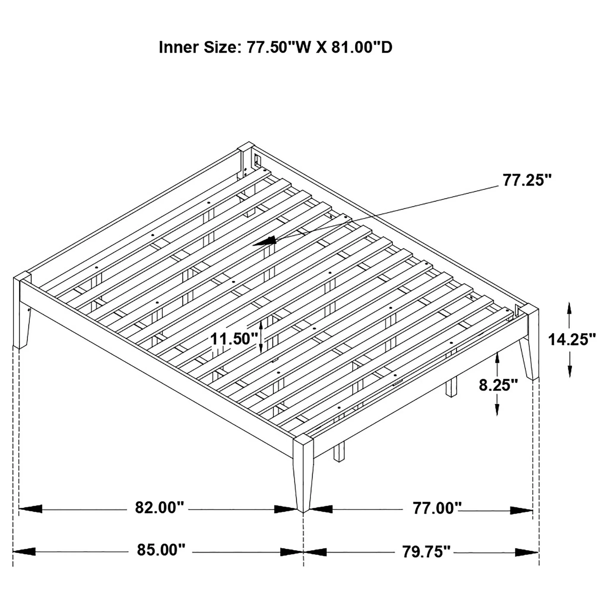 Hounslow - Platform Bed - Image 10